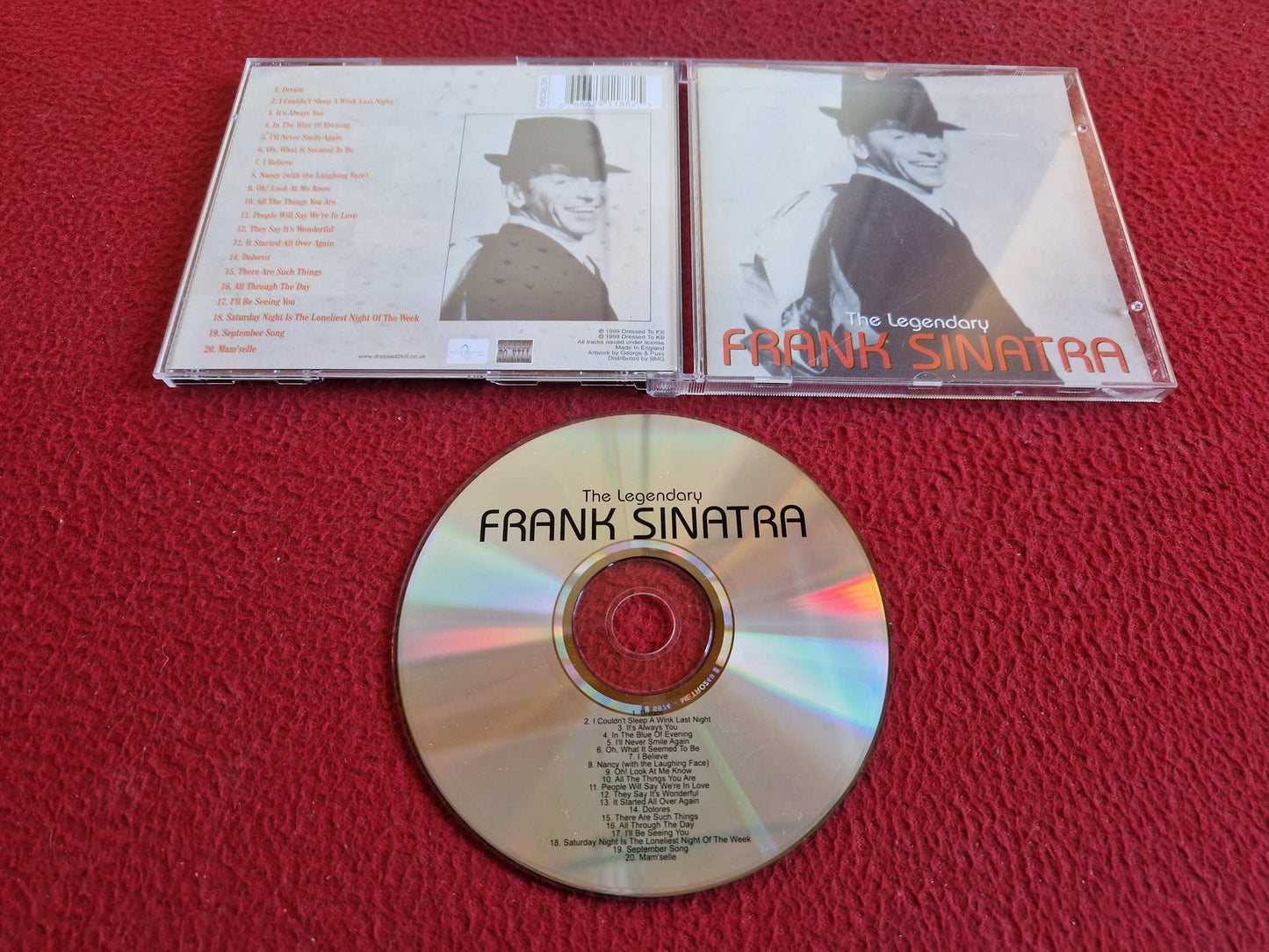 FRANK SINATRA THE LEGENDARY CD
