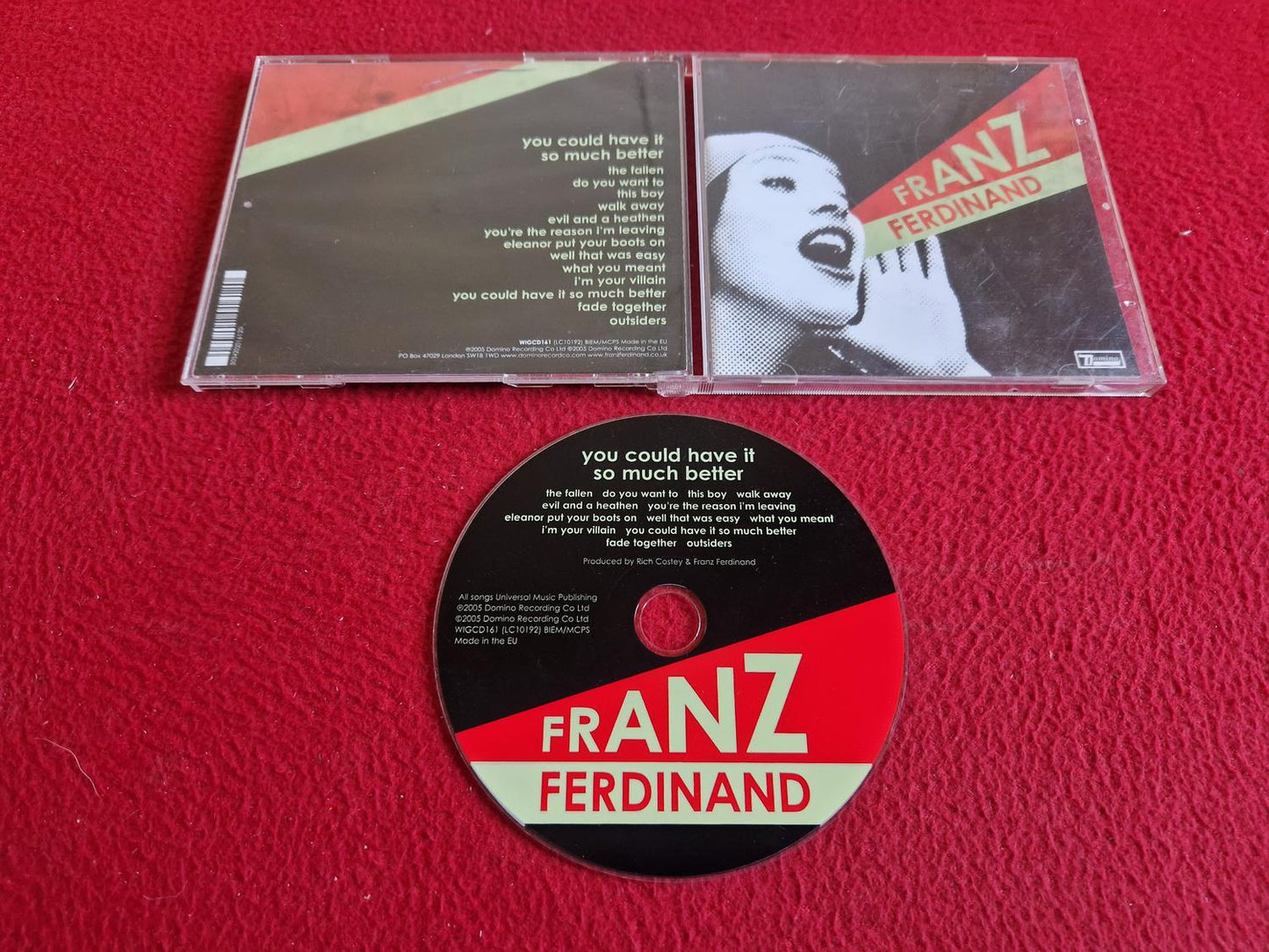 FRANZ FERDINAND YOU COULD HAVE IT SO MUCH BETTER CD
