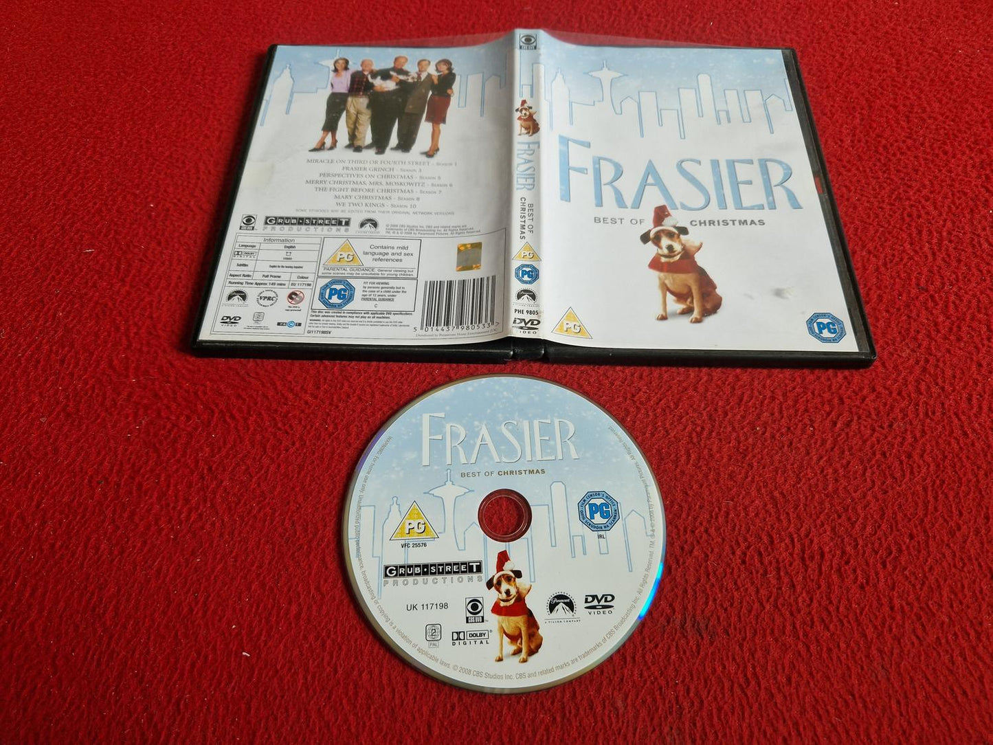 FRASIER BEST OF CHRISTMAS DVD