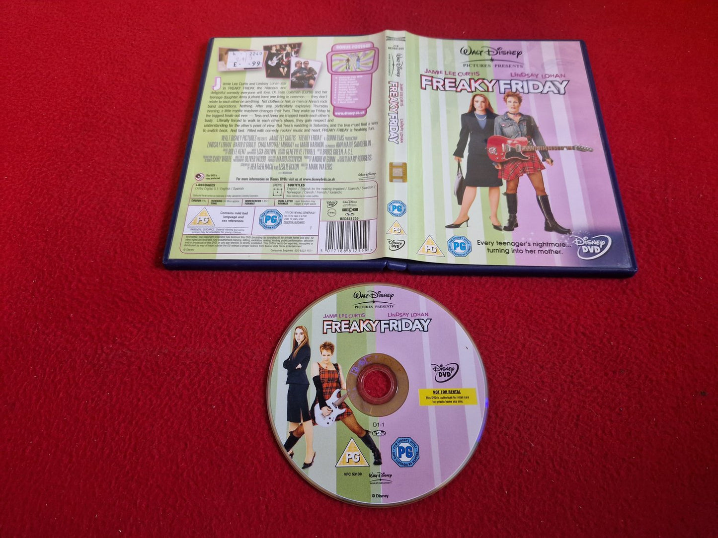 FREAKY FRIDAY DVD