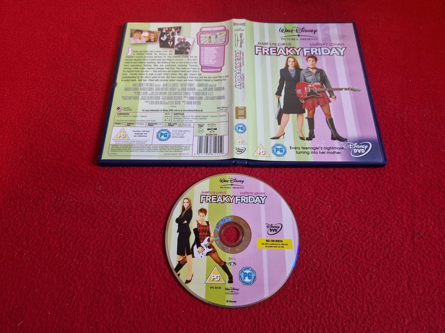 FREAKY FRIDAY DVD