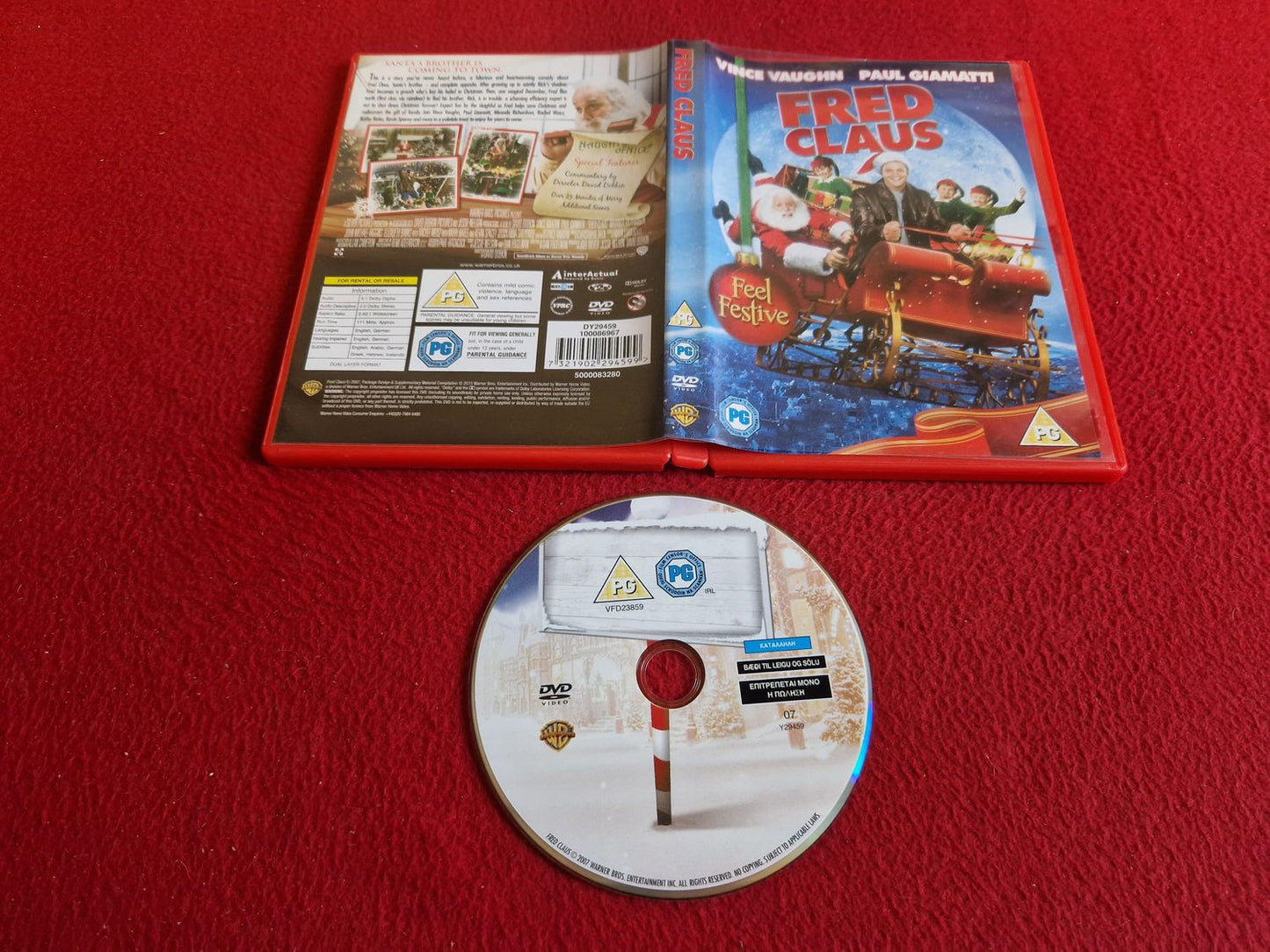 FRED CLAUS DVD