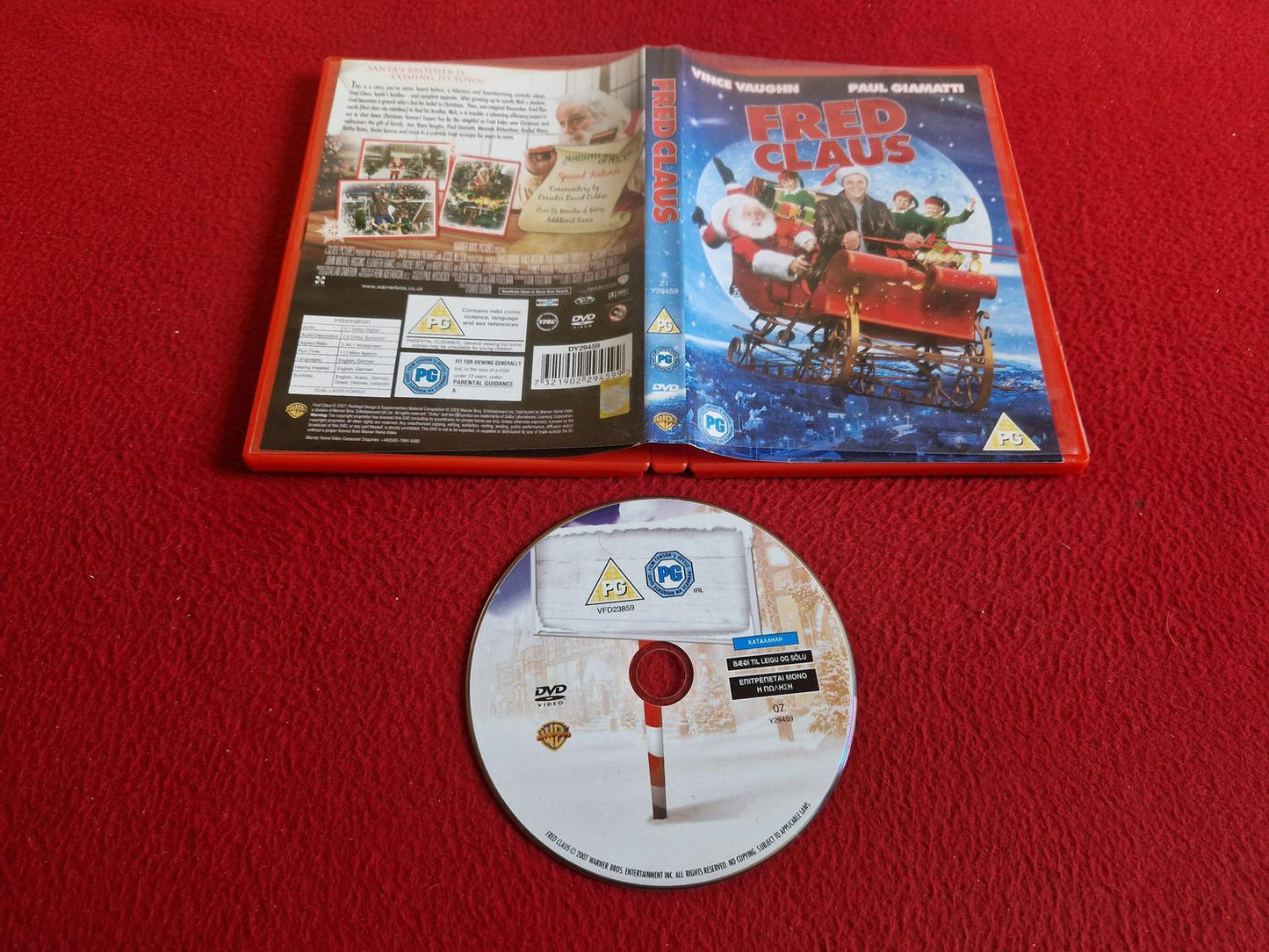 FRED CLAUS DVD