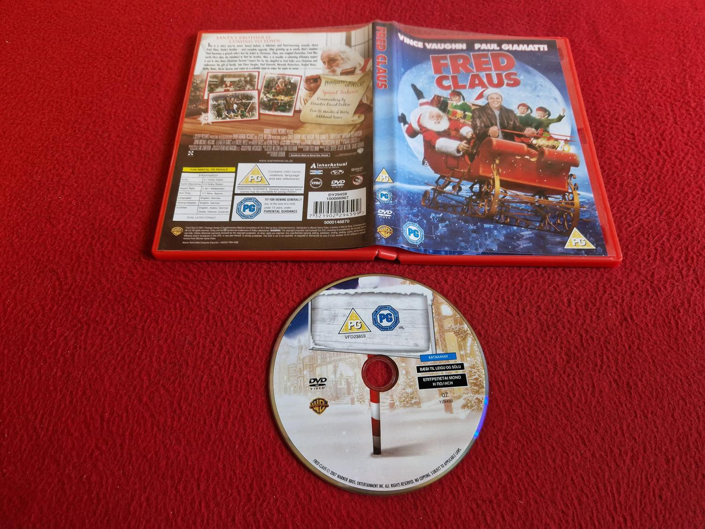 FRED CLAUS DVD