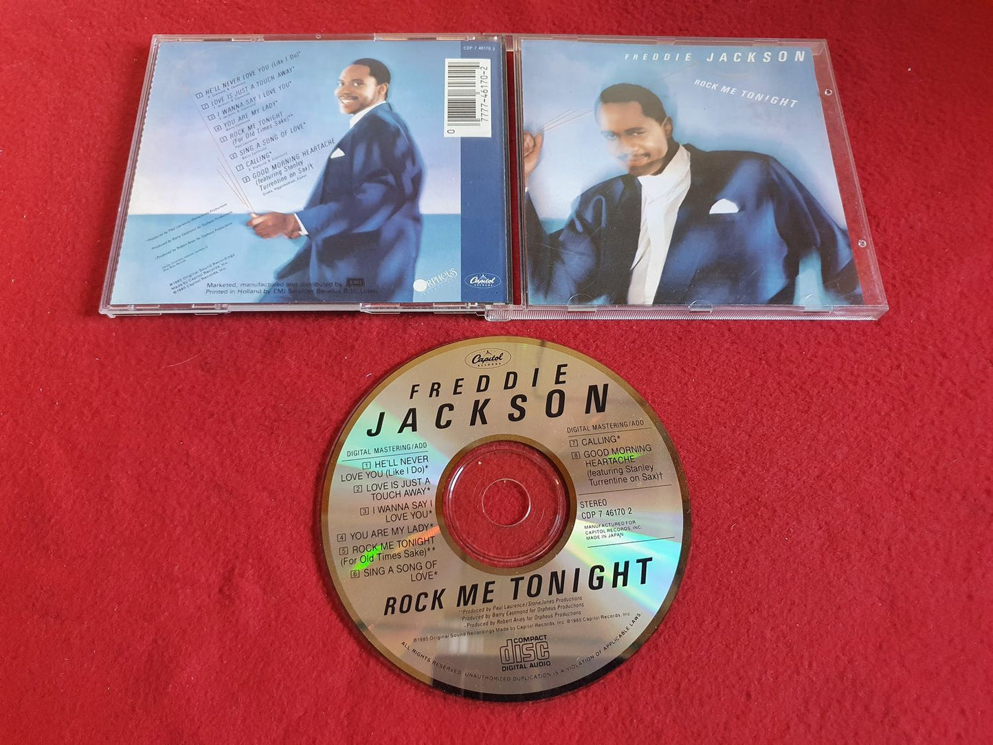 FREDDIE JACKSON ROCK ME TONIGHT till CD