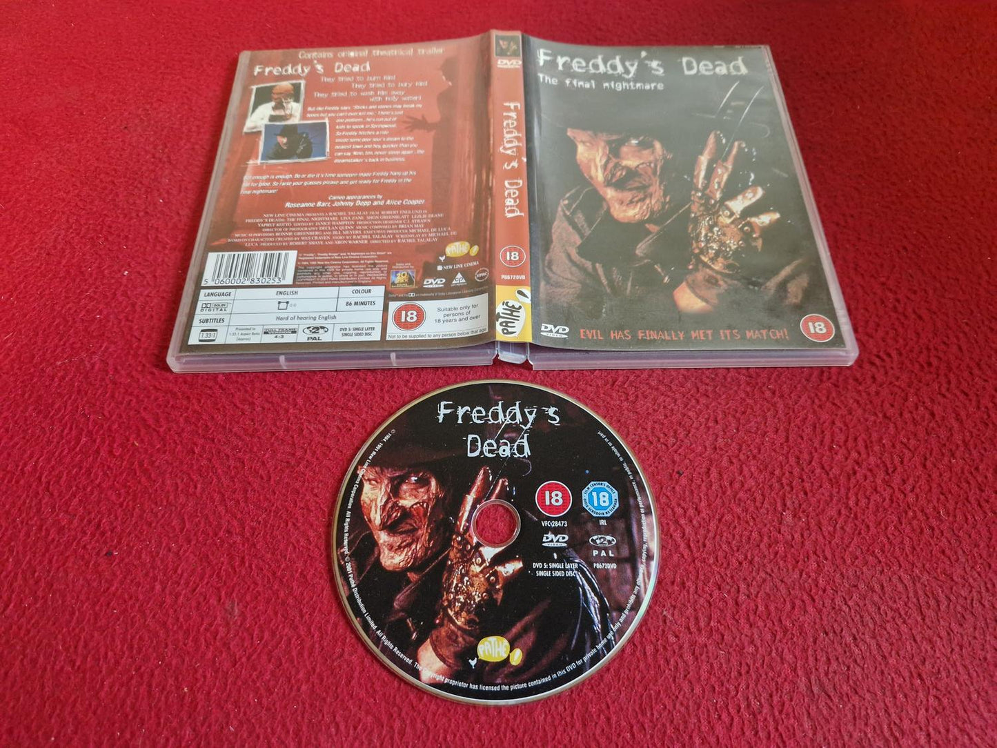 FREDDY'S DEAD DVD