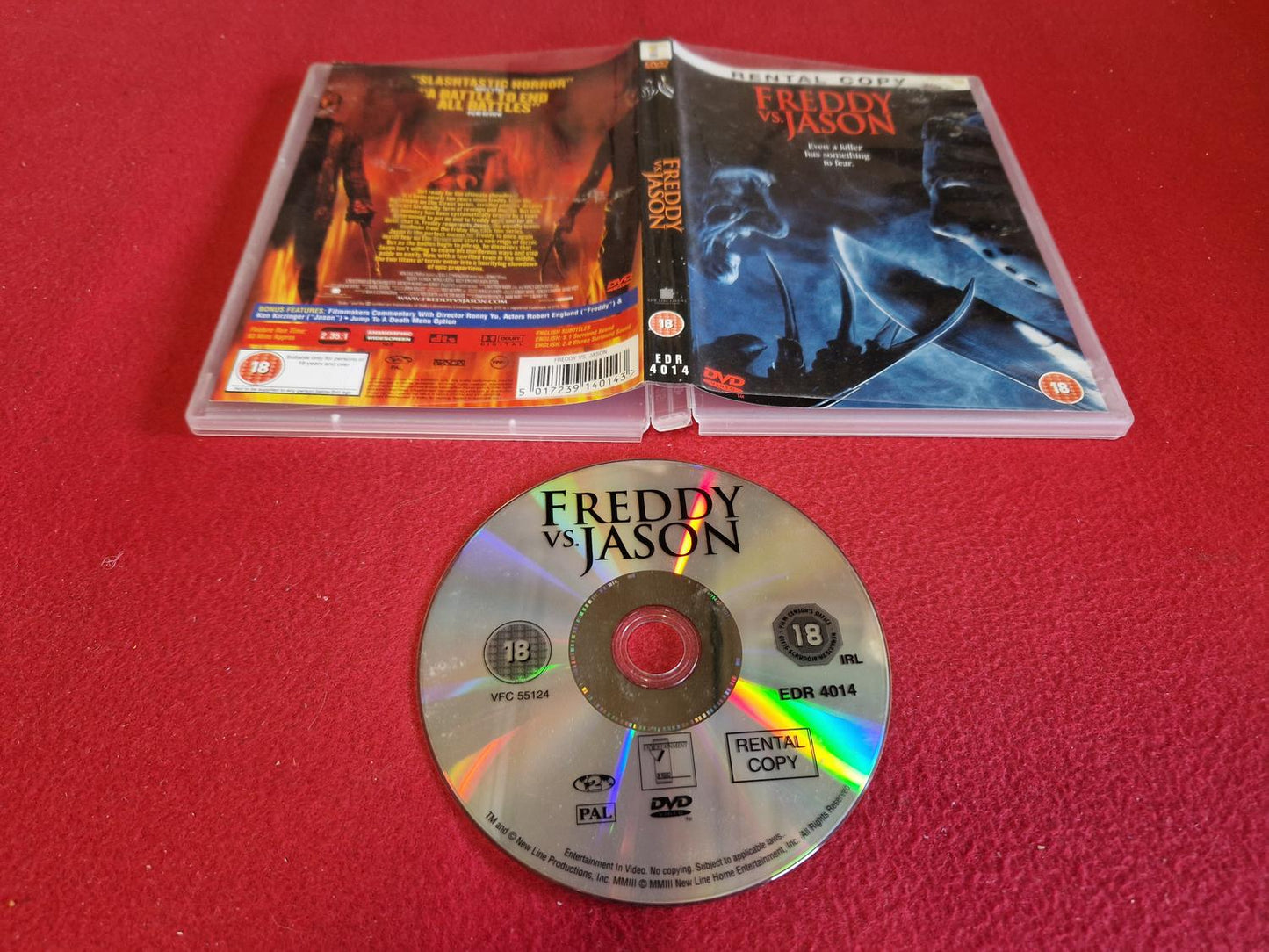 FREDDY VS. JASON till DVD