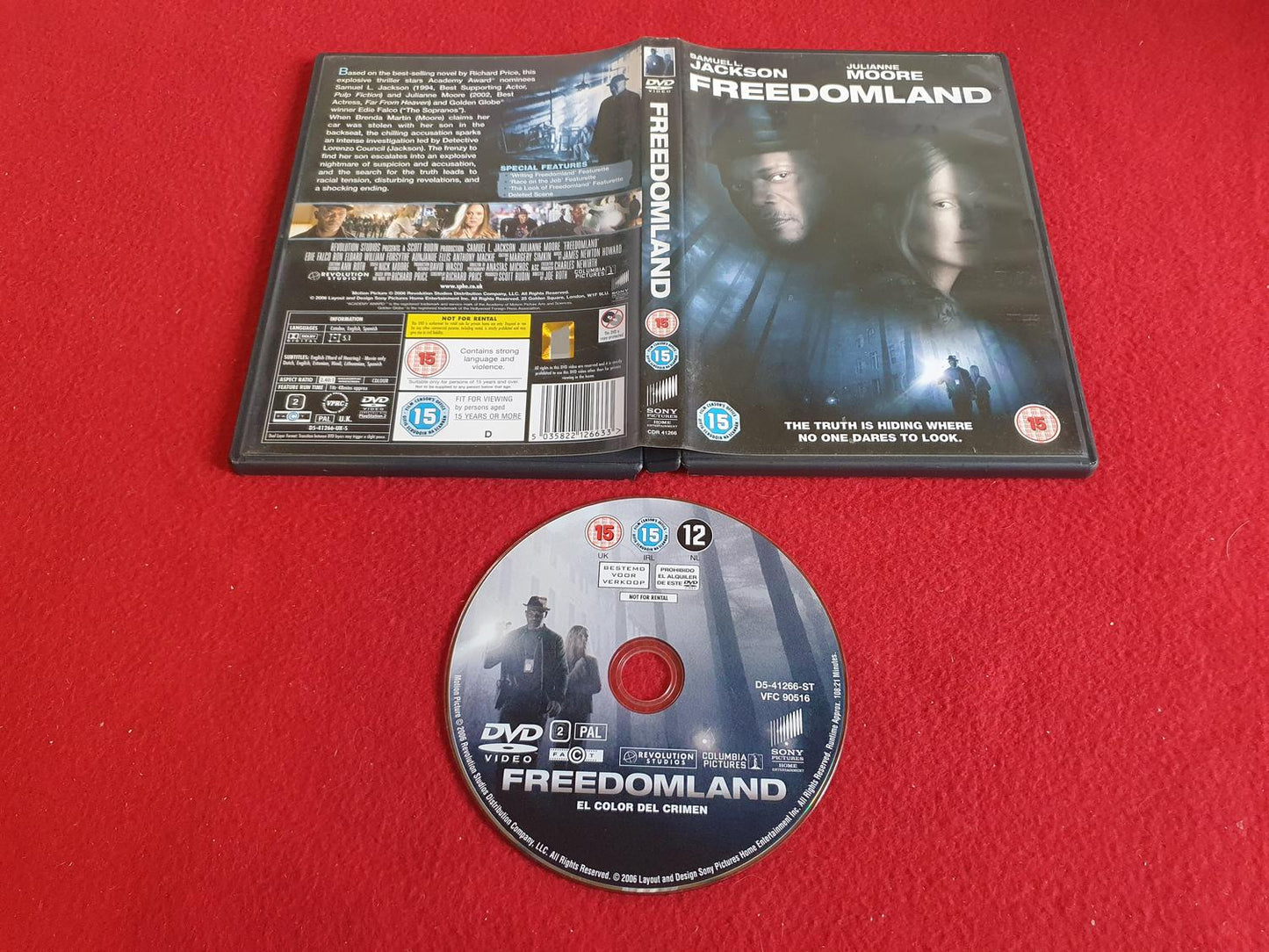 FREEDOMLAND till DVD