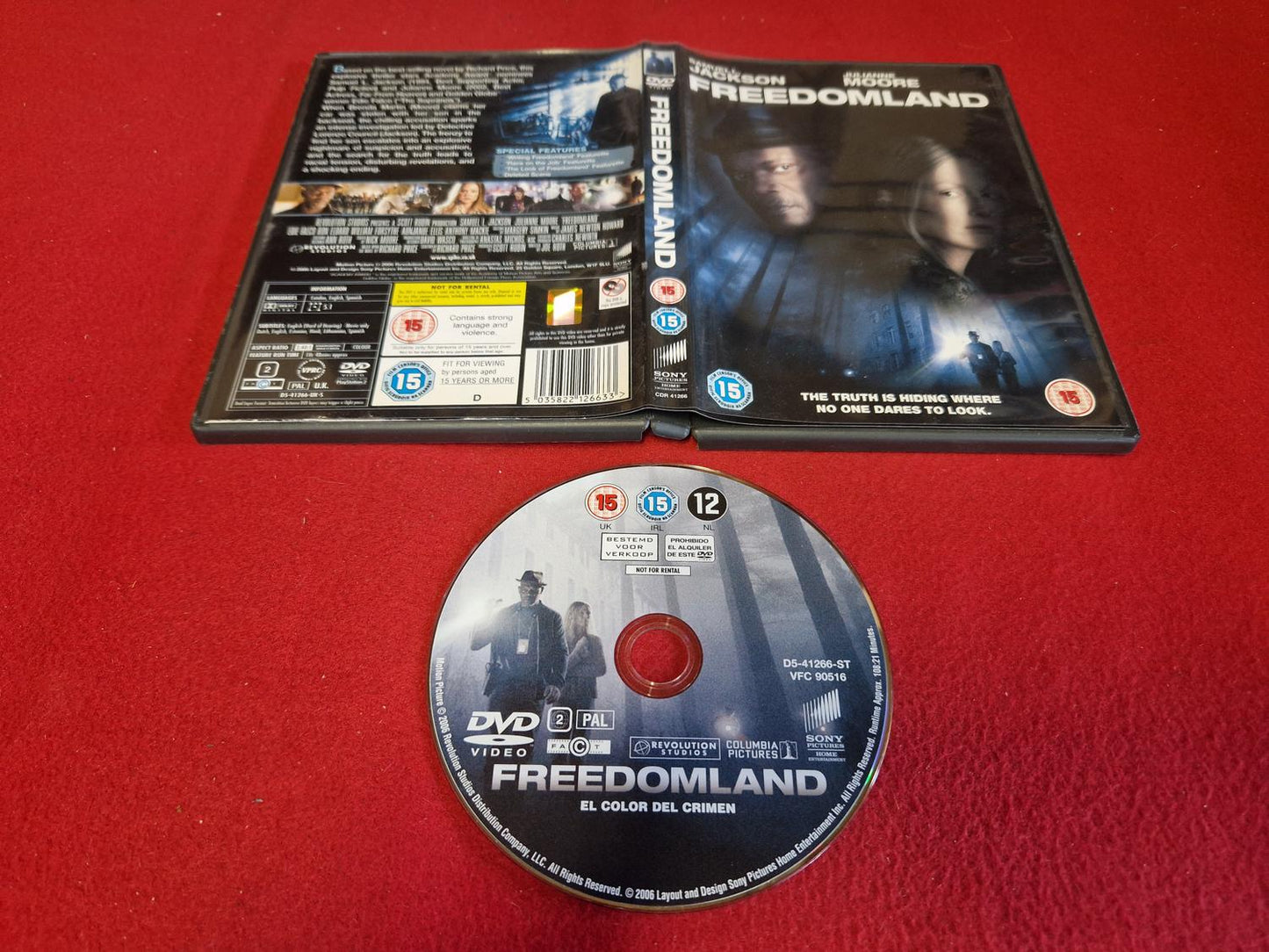 FREEDOMLAND till DVD