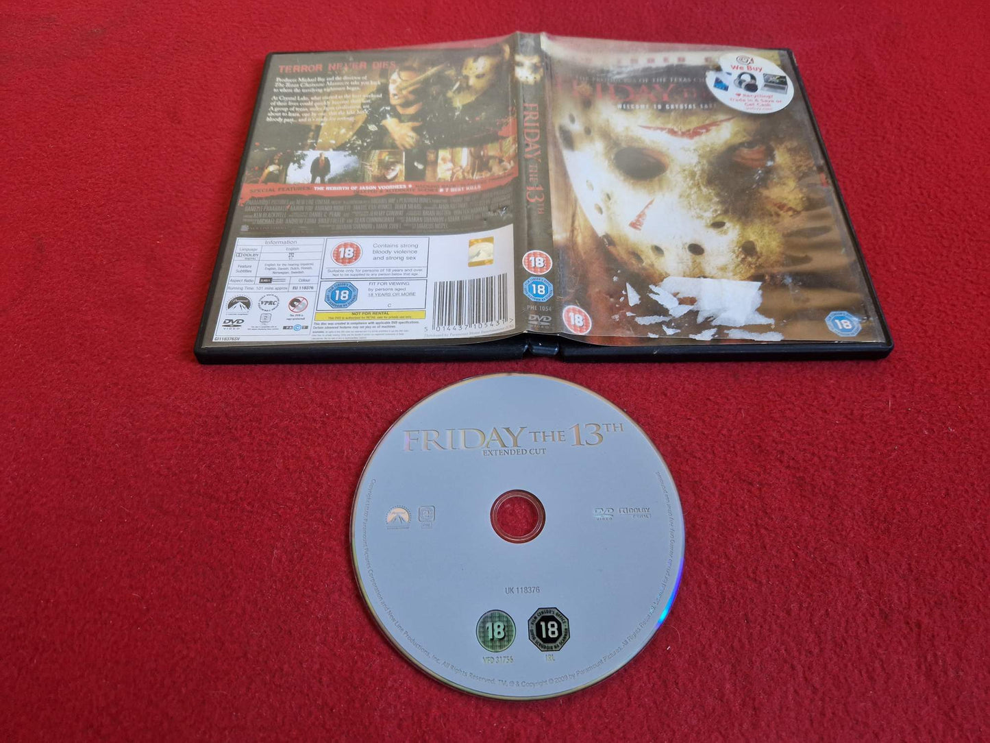 FRIDAY THE 13TH DVD