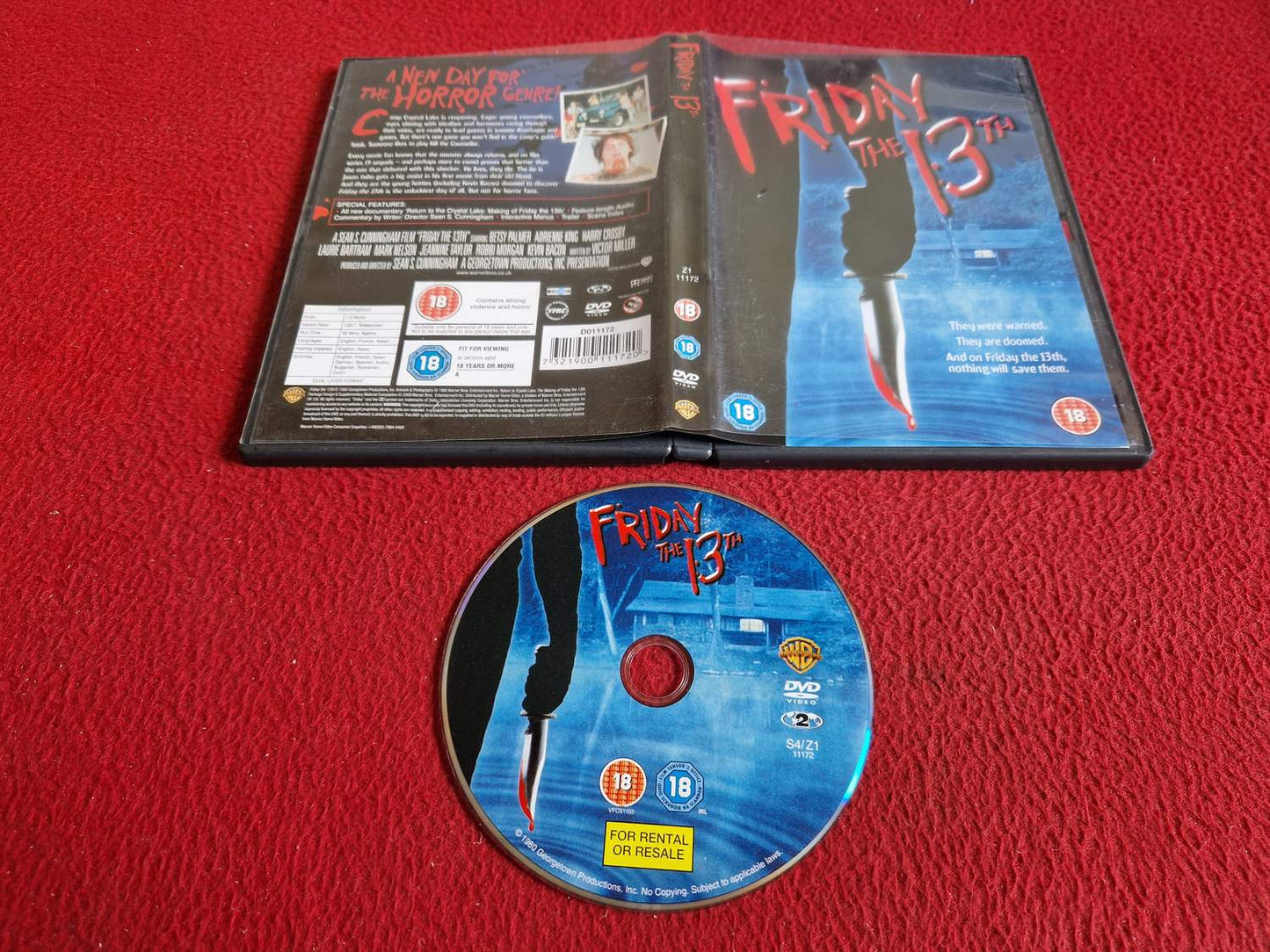 FRIDAY THE 13TH DVD