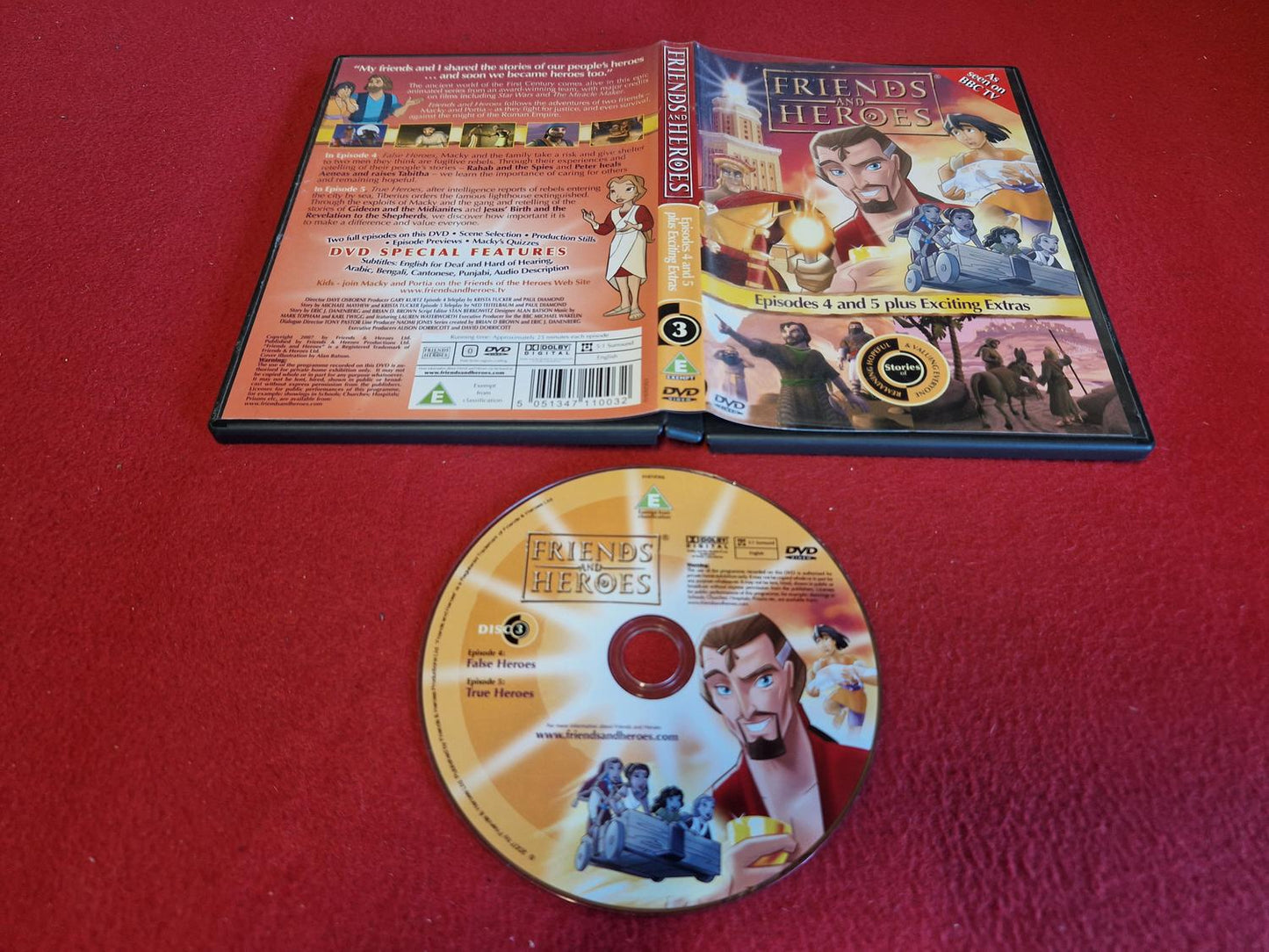 FRIENDS AND HEROES EPISODES 4 AND 5 till DVD