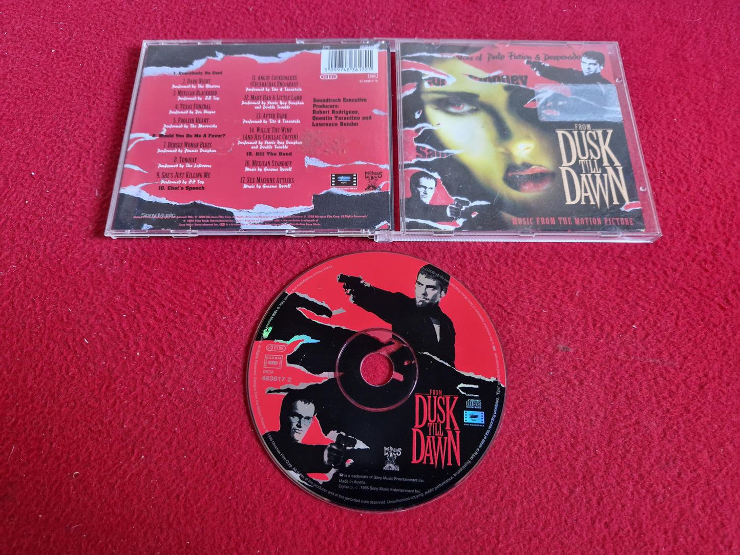 FROM DUSK TILL DAWN - MUSIC FROM THE MOTION PICTURE CD