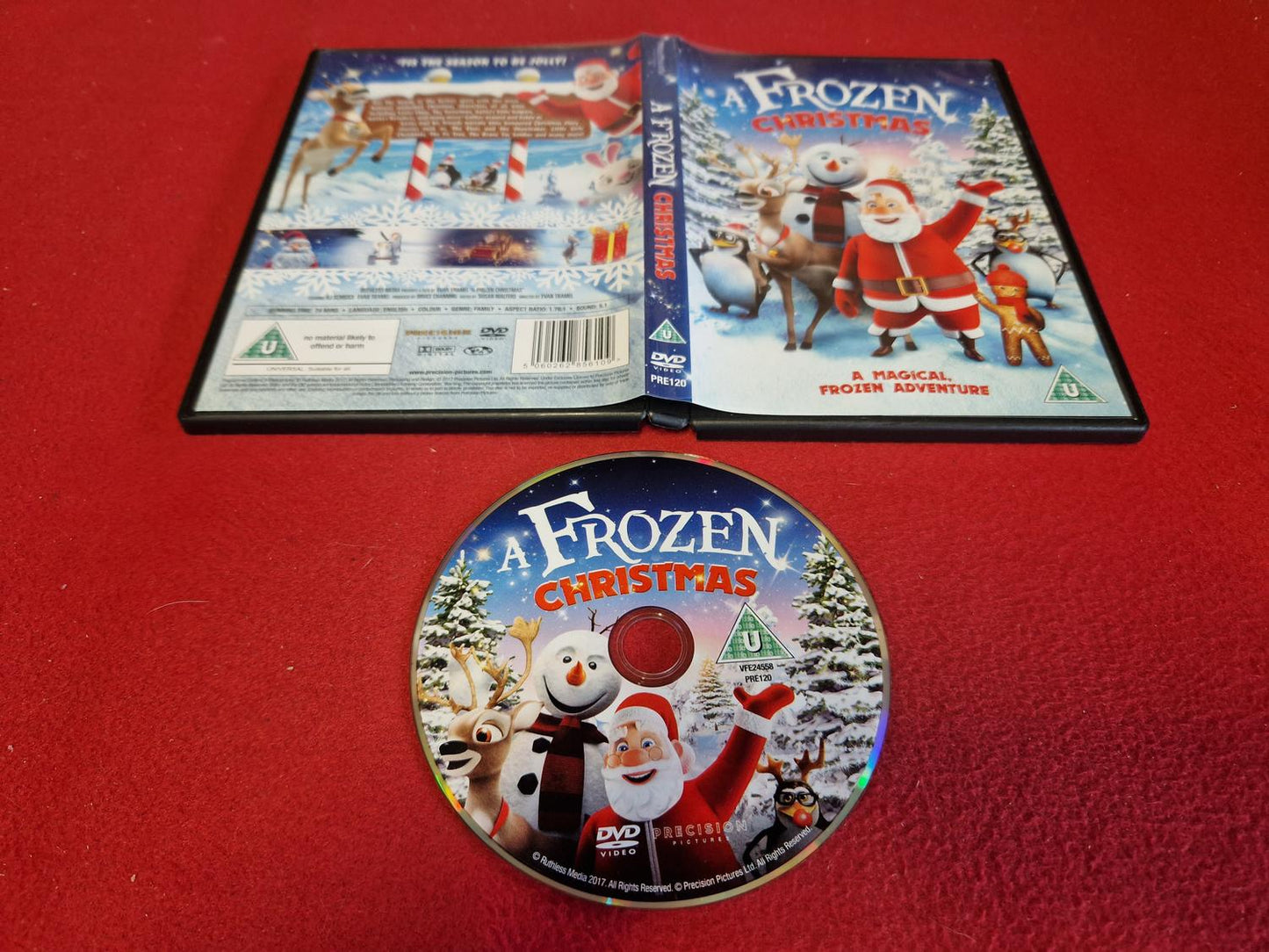 FROZEN CHRISTMAS till DVD