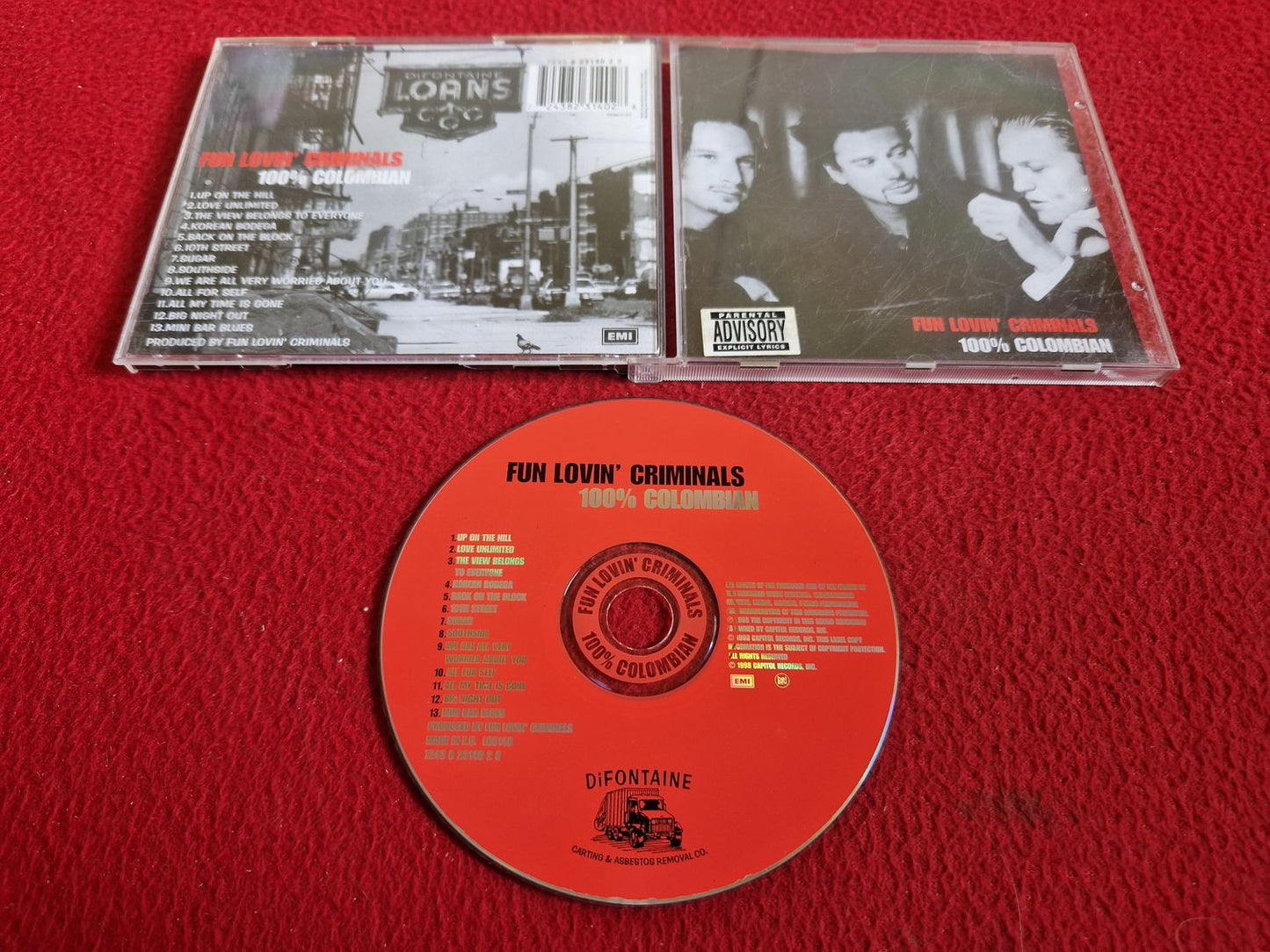 FUN LOVIN' CRIMINALS 100% COLOMBIAN CD
