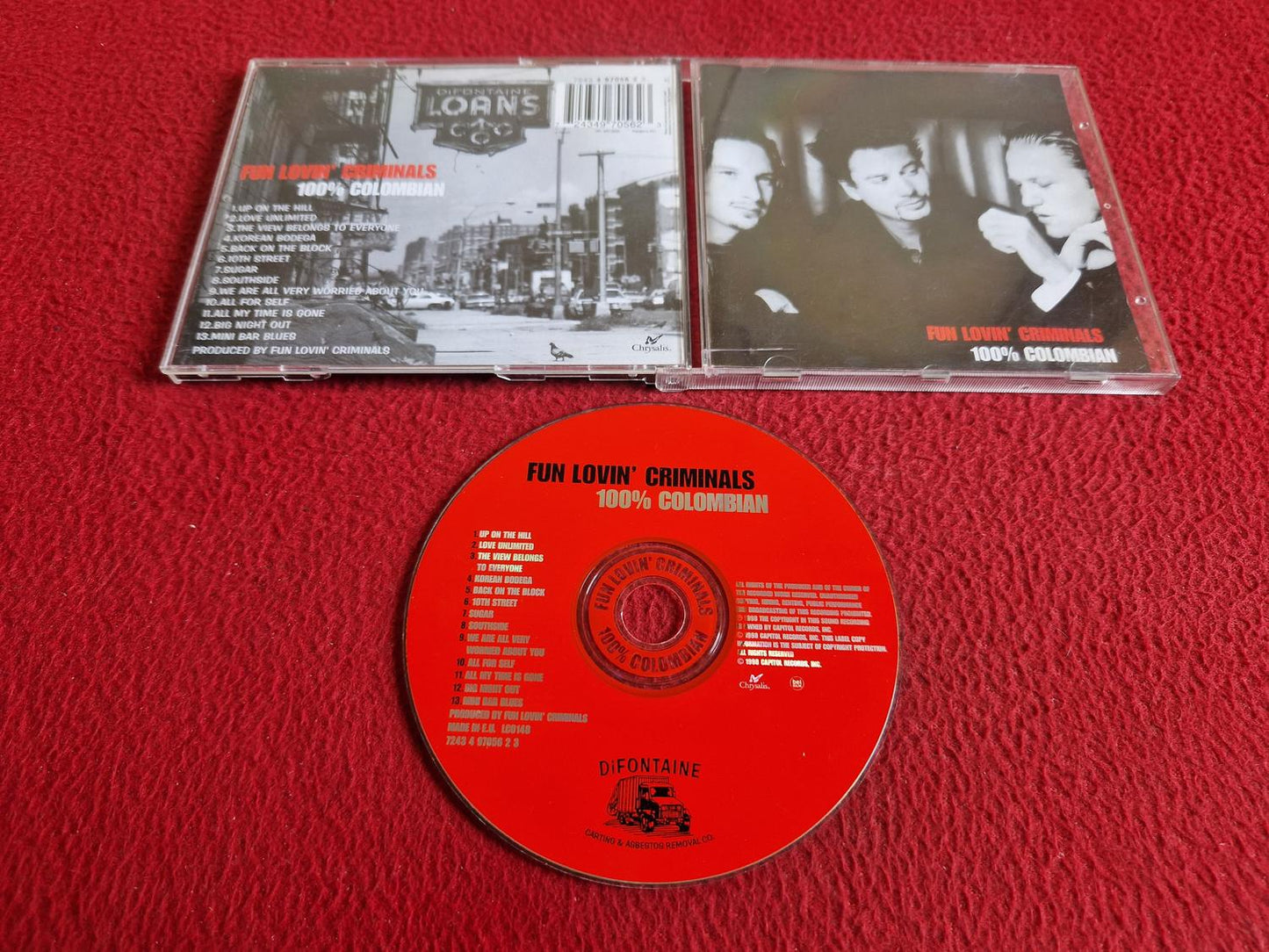 FUN LOVIN' CRIMINALS 100% COLOMBIAN CD
