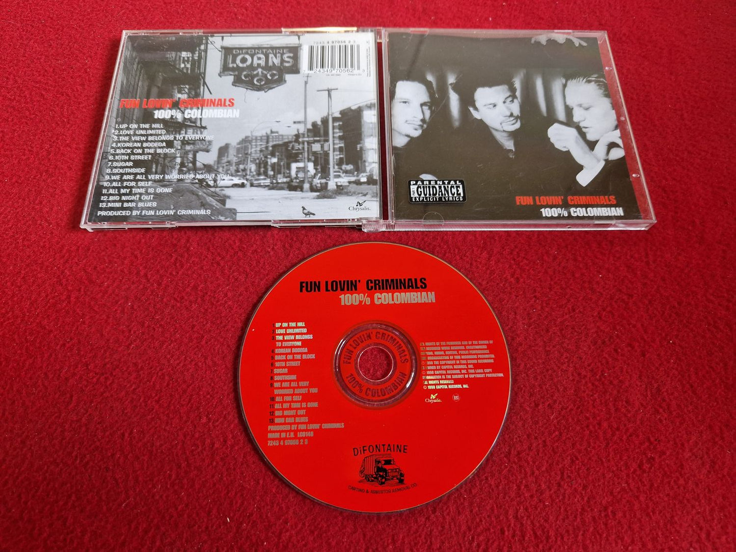 FUN LOVIN' CRIMINALS 100% COLOMBIAN till CD