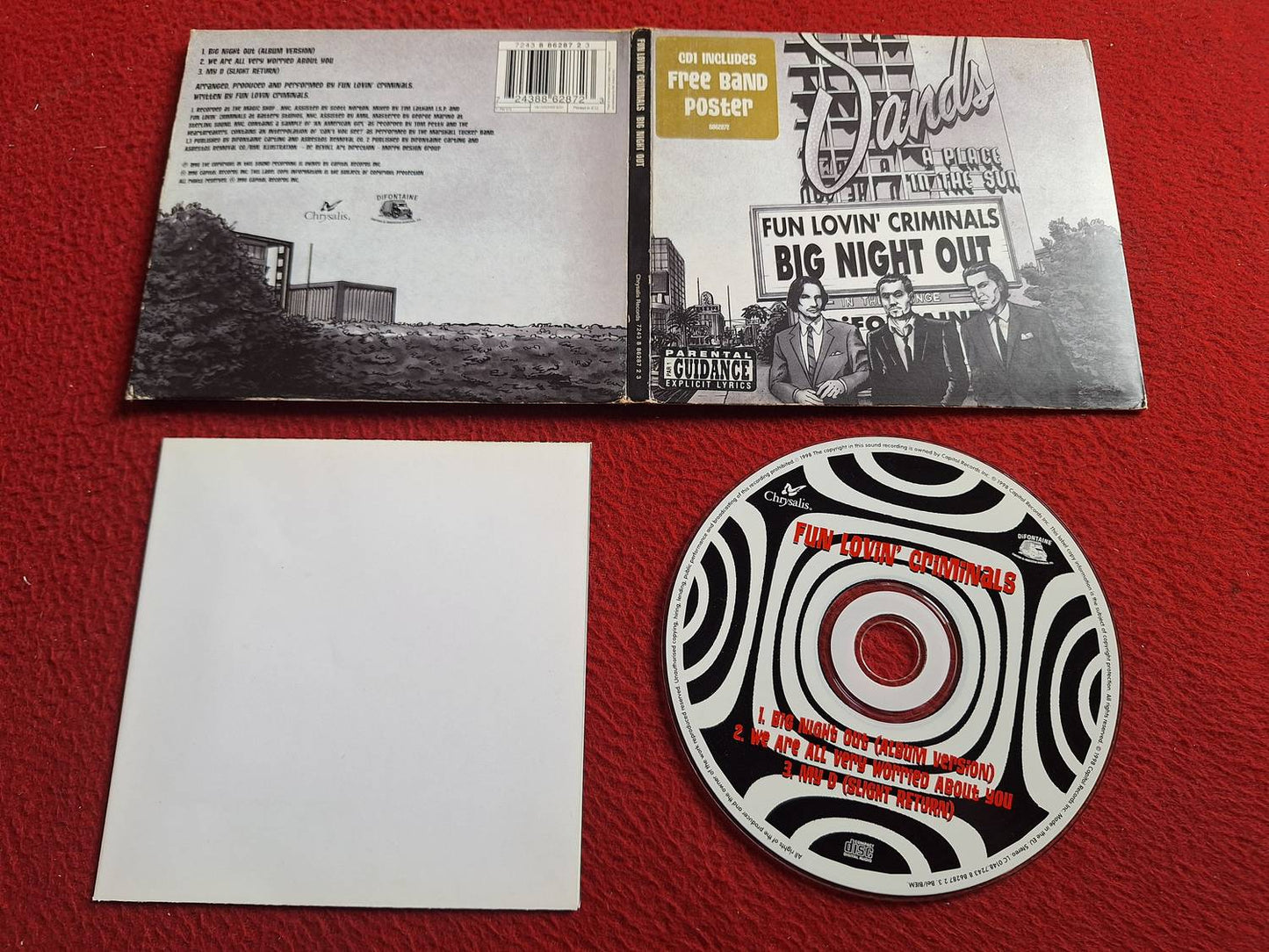 FUN LOVIN' CRIMINALS BIGH NIGHT OUT CD