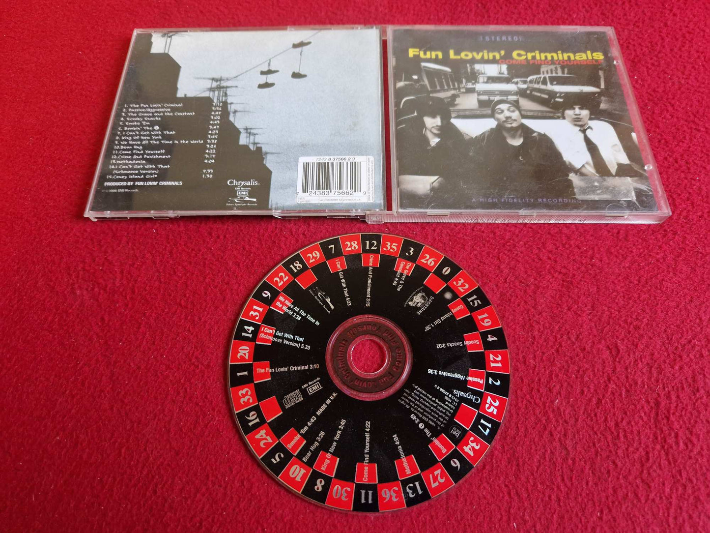 FUN LOVIN' CRIMINALS COME FIND YOURSELF CD