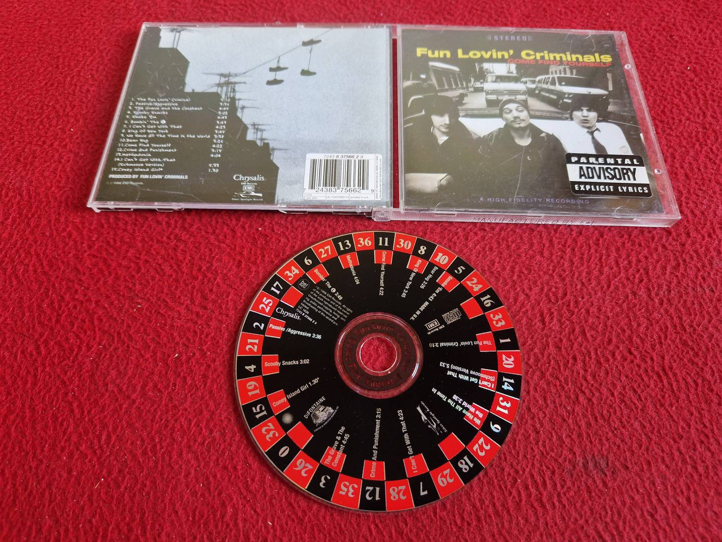 FUN LOVIN' CRIMINALS COME FIND YOURSELF CD