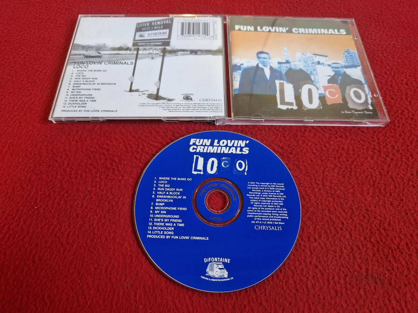 FUN LOVIN' CRIMINALS LOCO CD