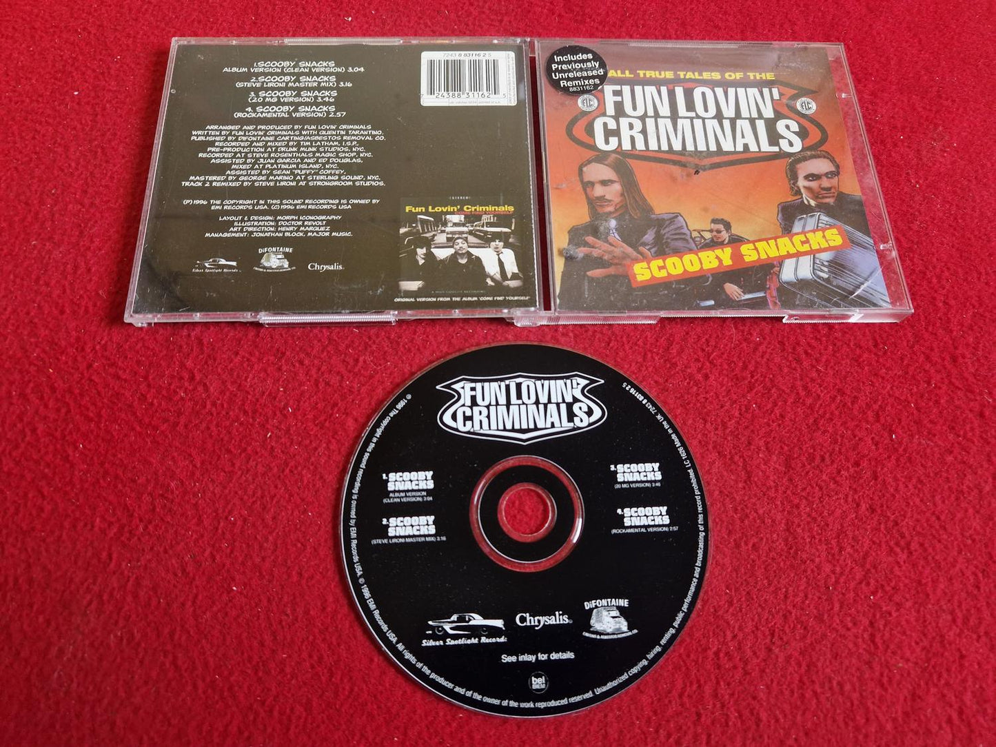 FUN LOVIN CRIMINALS SCOOBY SNACKS till CD