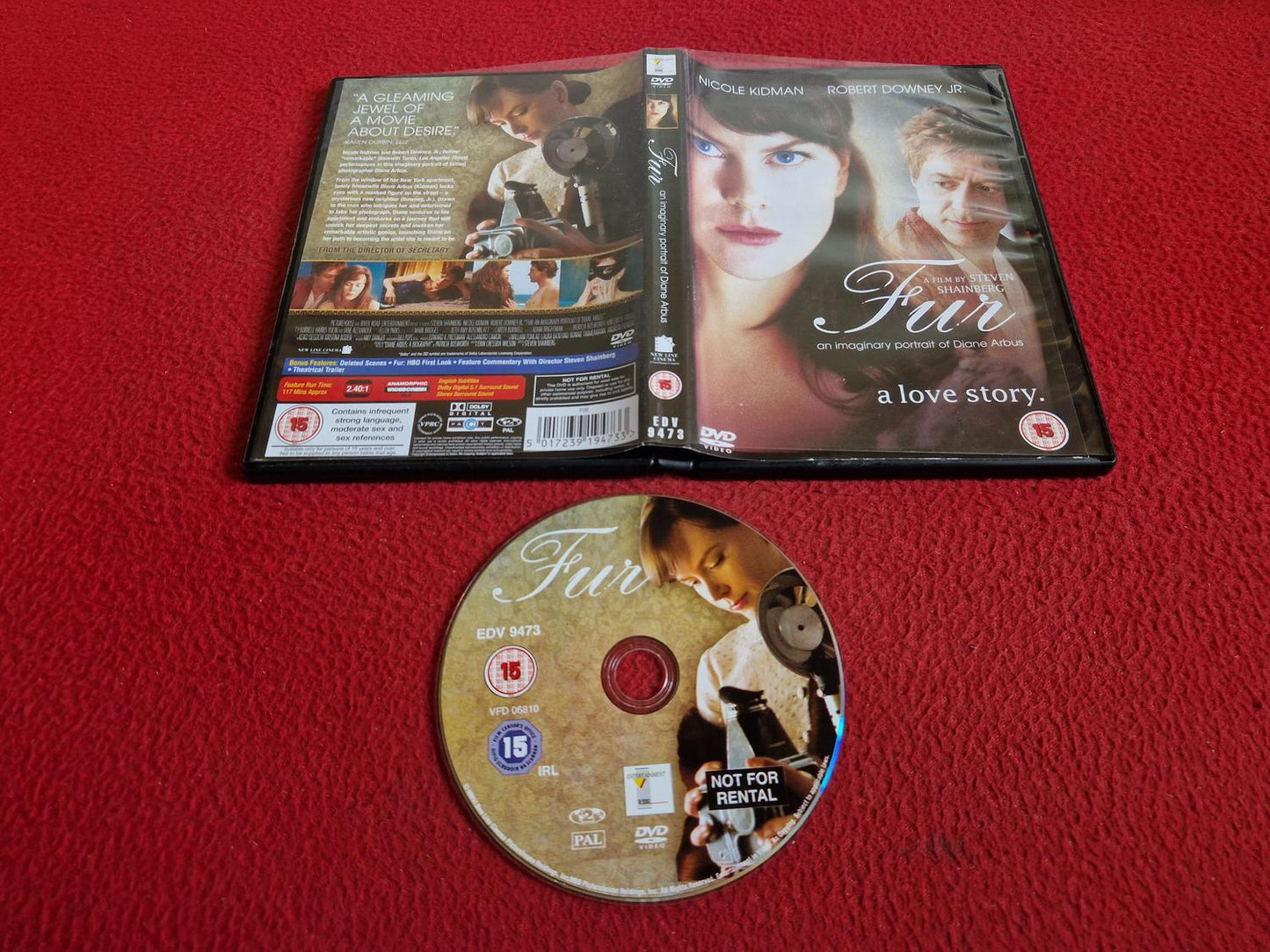 FUR AN IMAGINARY PORTRAIT OF DIANE ARBUS DVD