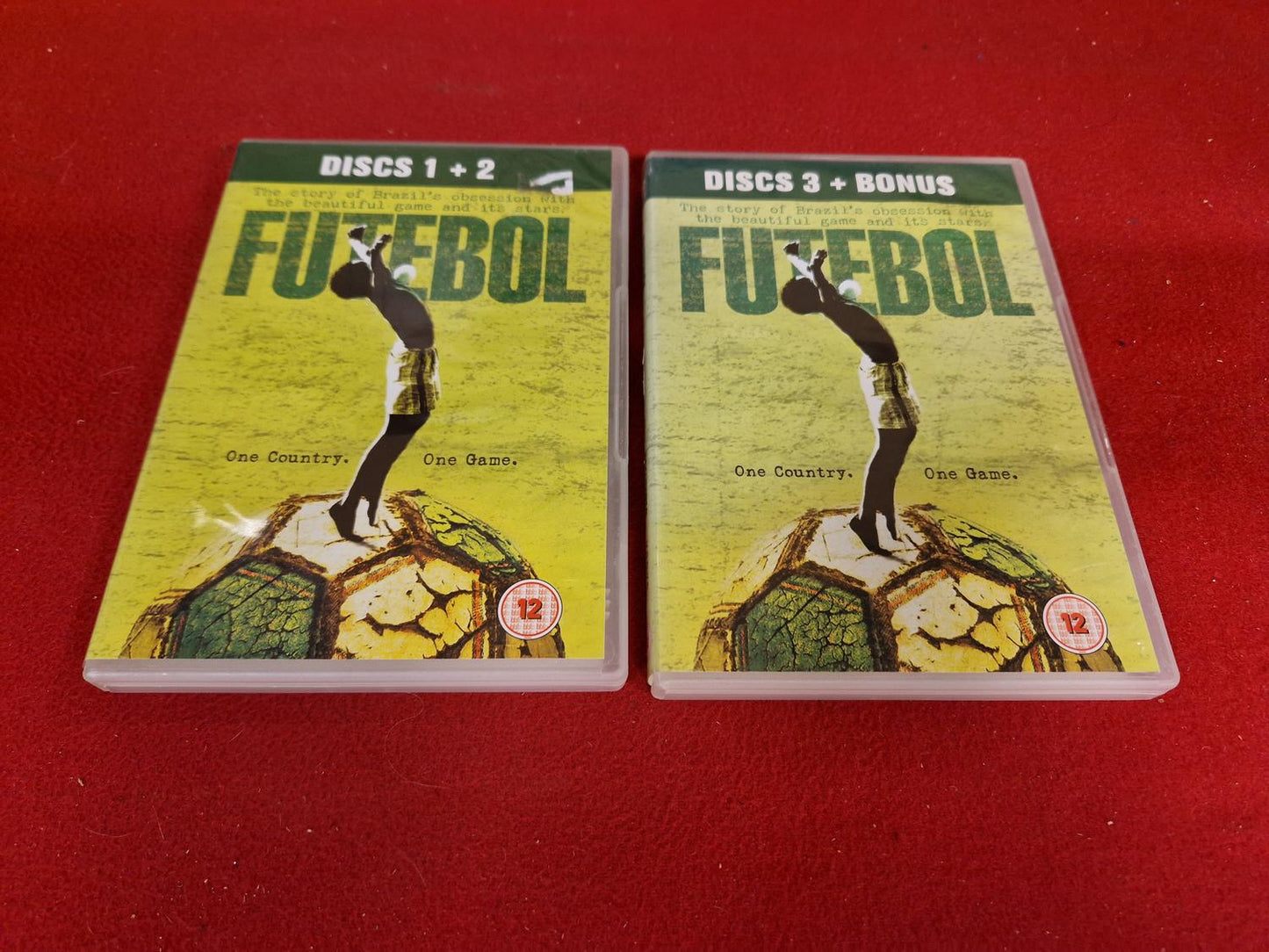 FUTEBOL THE STORY OF BRAZIL'S OBSESSION BOX till DVD