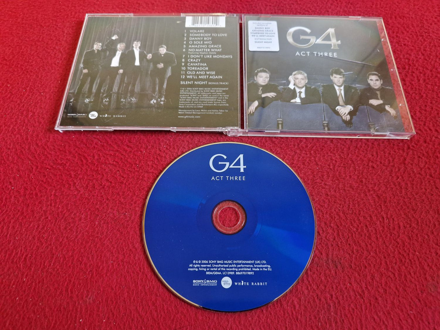 G4 ACT THREE CD