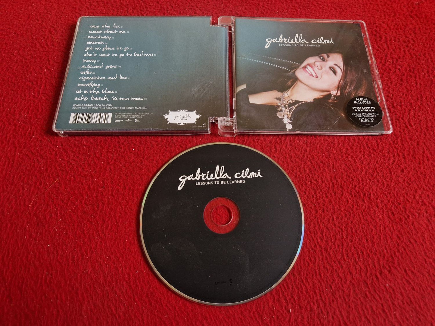 GABRIELLA CILMI LESSONS TO BE LEARNED CD