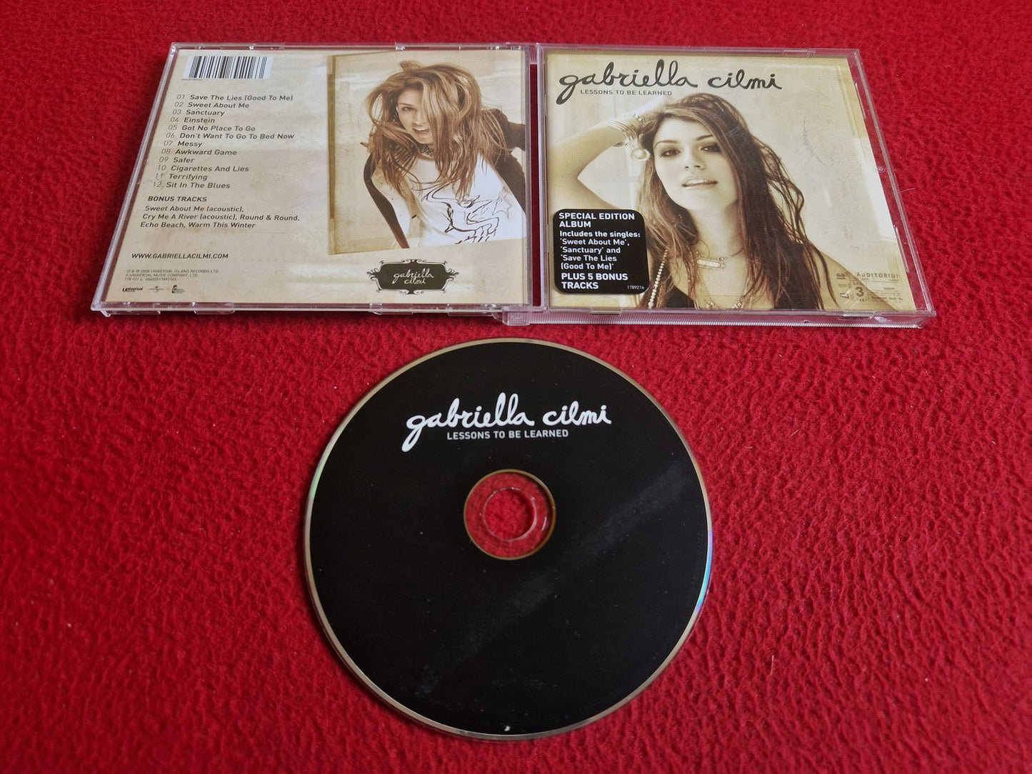 GABRIELLA CILMI LESSONS TO BE LEARNED CD
