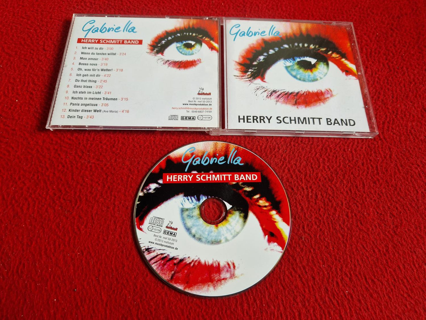 GABRIELLA HERRY SCHMITT BAND CD