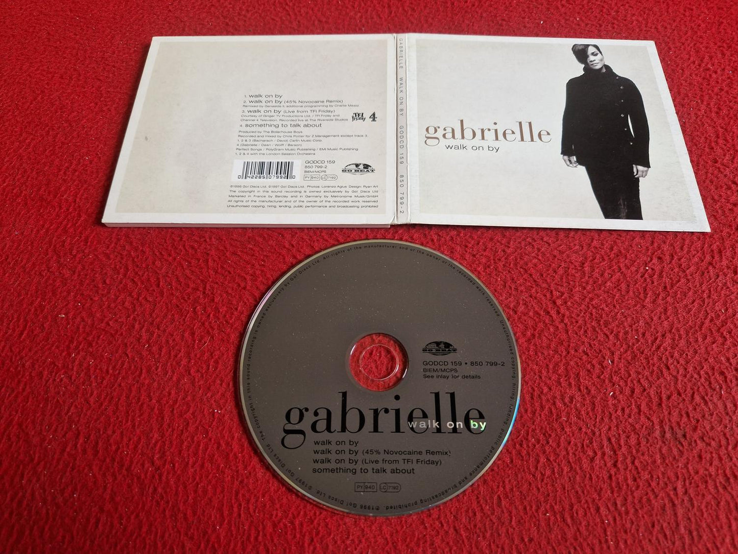 GABRIELLE WALK ON BY CD