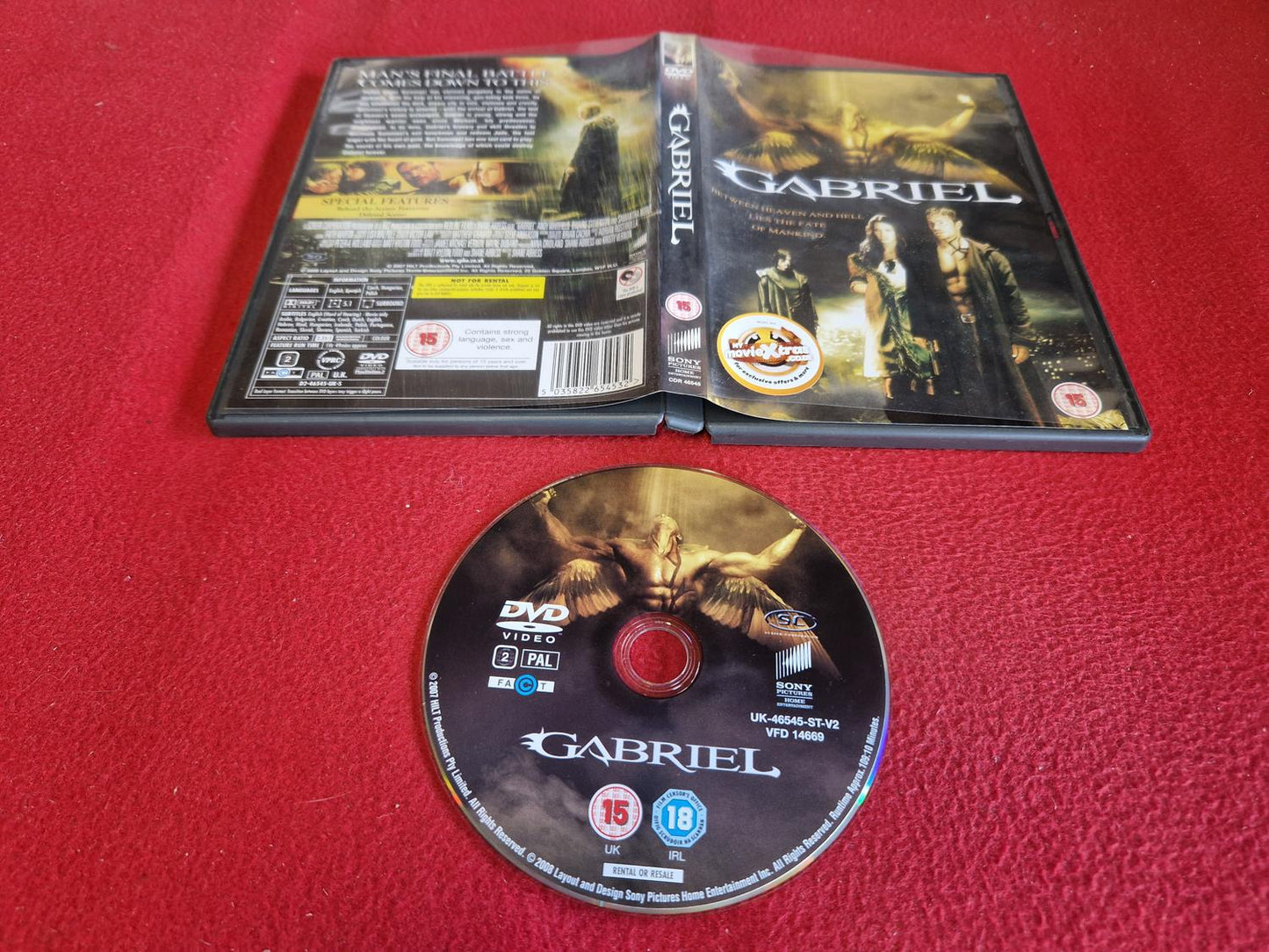 GABRIEL till DVD