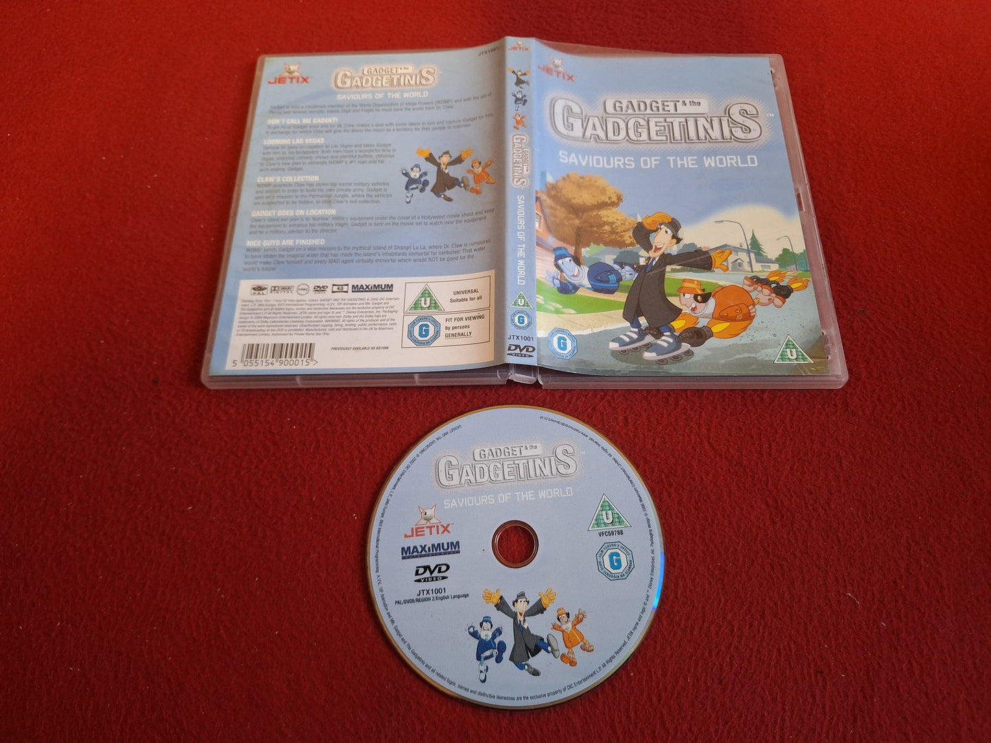 GADGET GADGETINIS SAVIOURS OF THE WORLD DVD