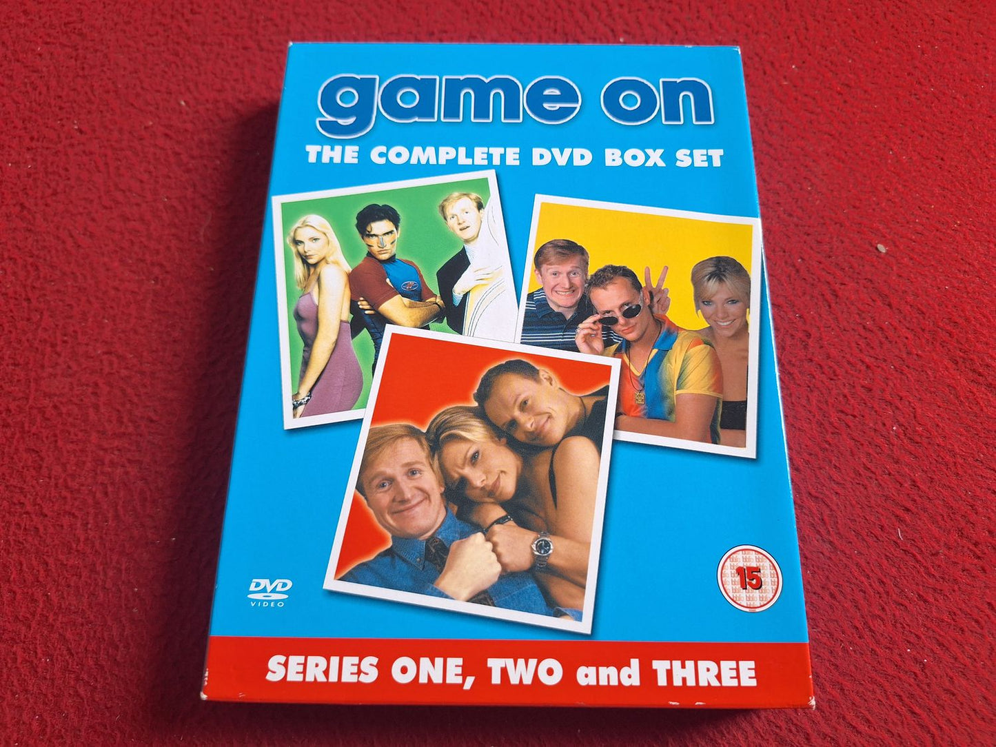 GAME ON SERIES 1 - 3 BOX DVD