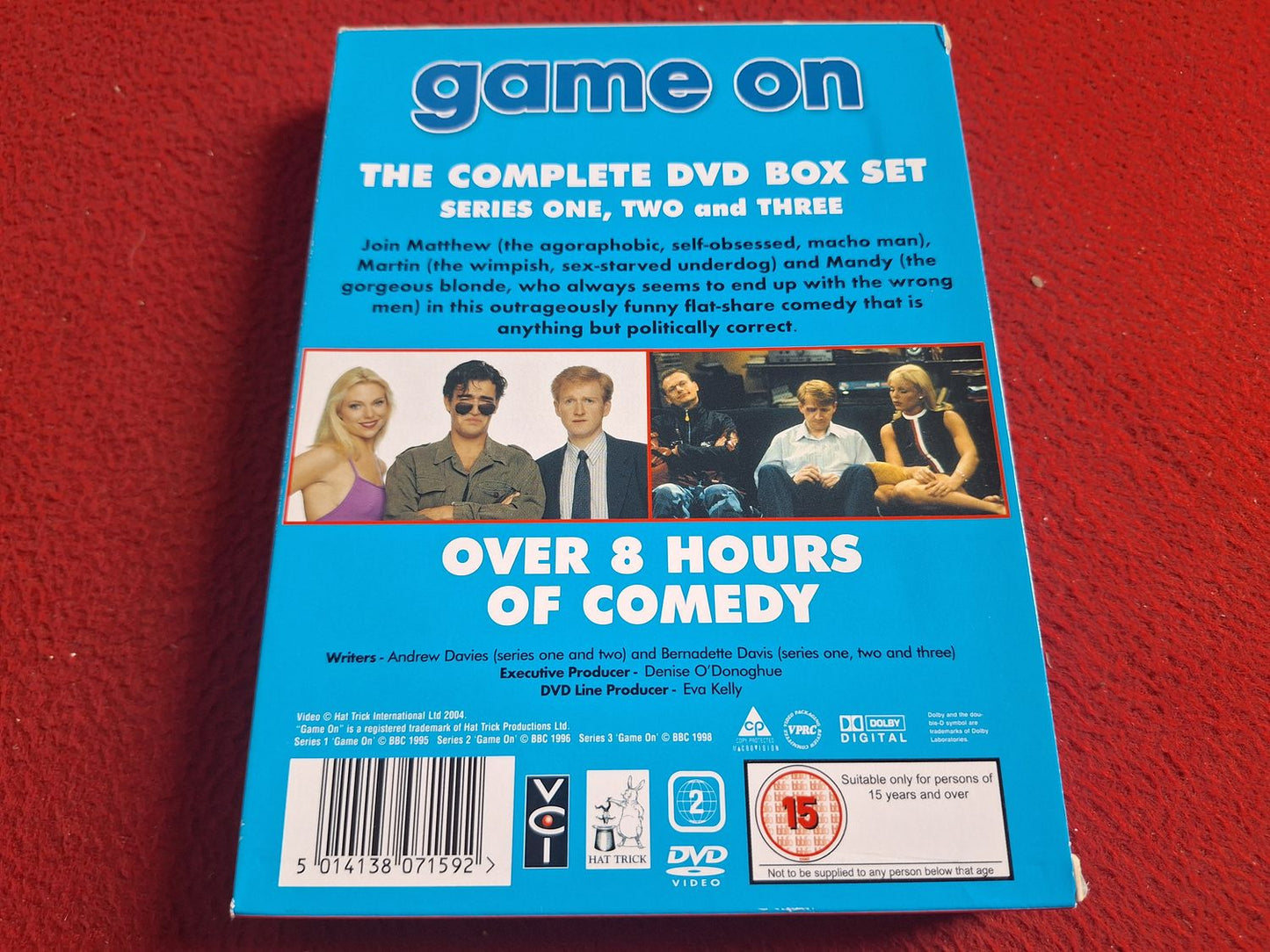 GAME ON SERIES 1 - 3 BOX DVD