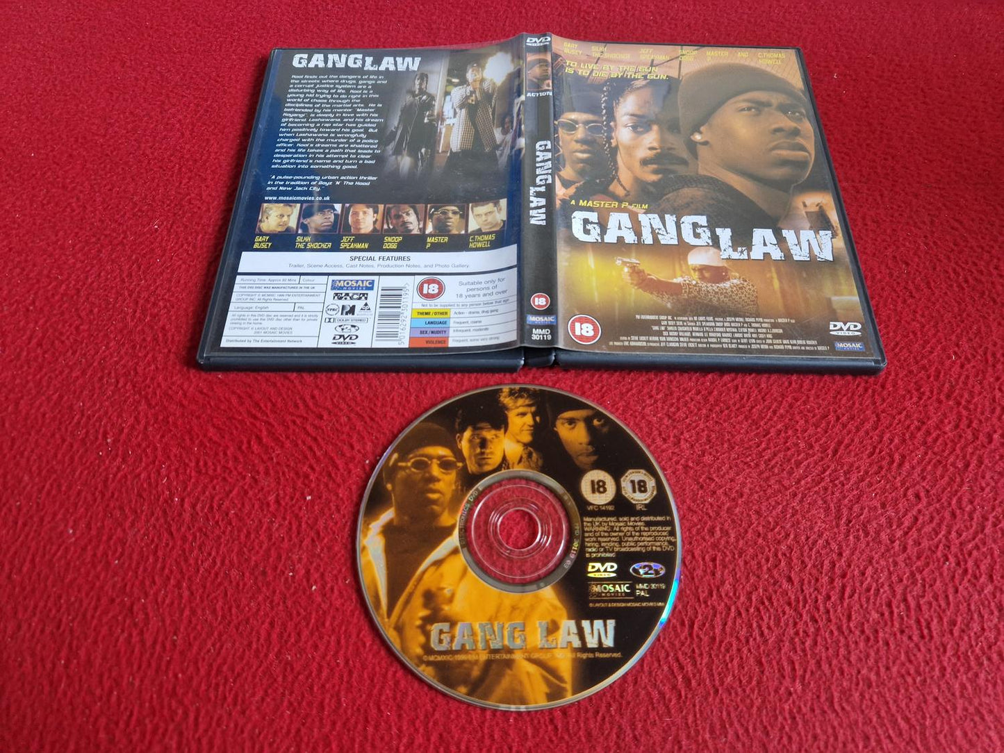 GANG LAW DVD