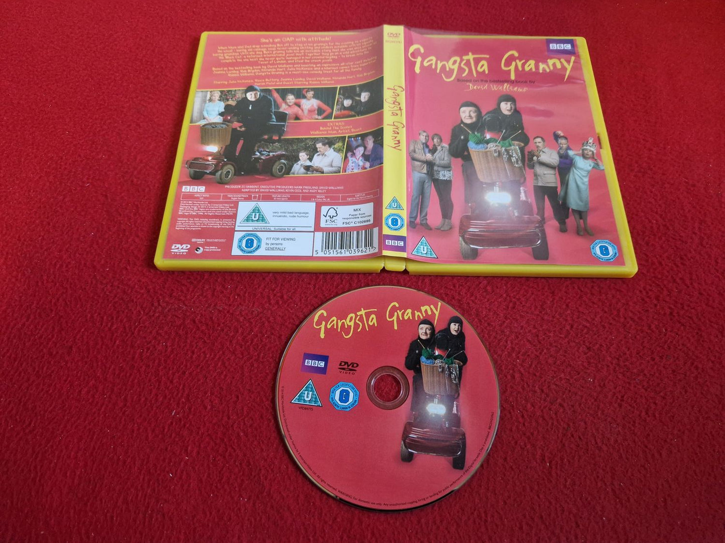 GANGSTA GRANNY DVD