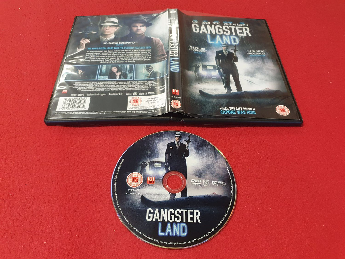 GANGSTER LAND till DVD