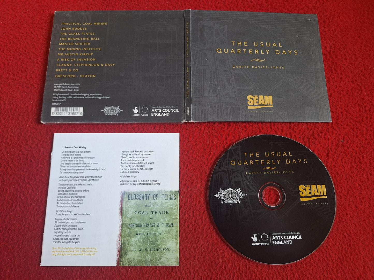 GARETH DAVIES-JONES THE USUAL QUARTERLY DAYS CD