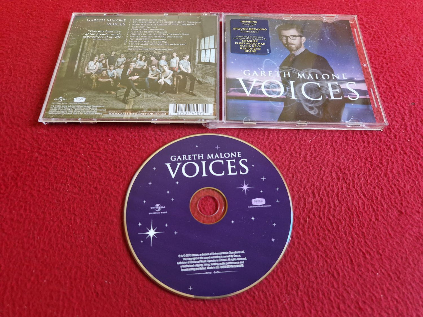 GARETH MALONE VOICES CD