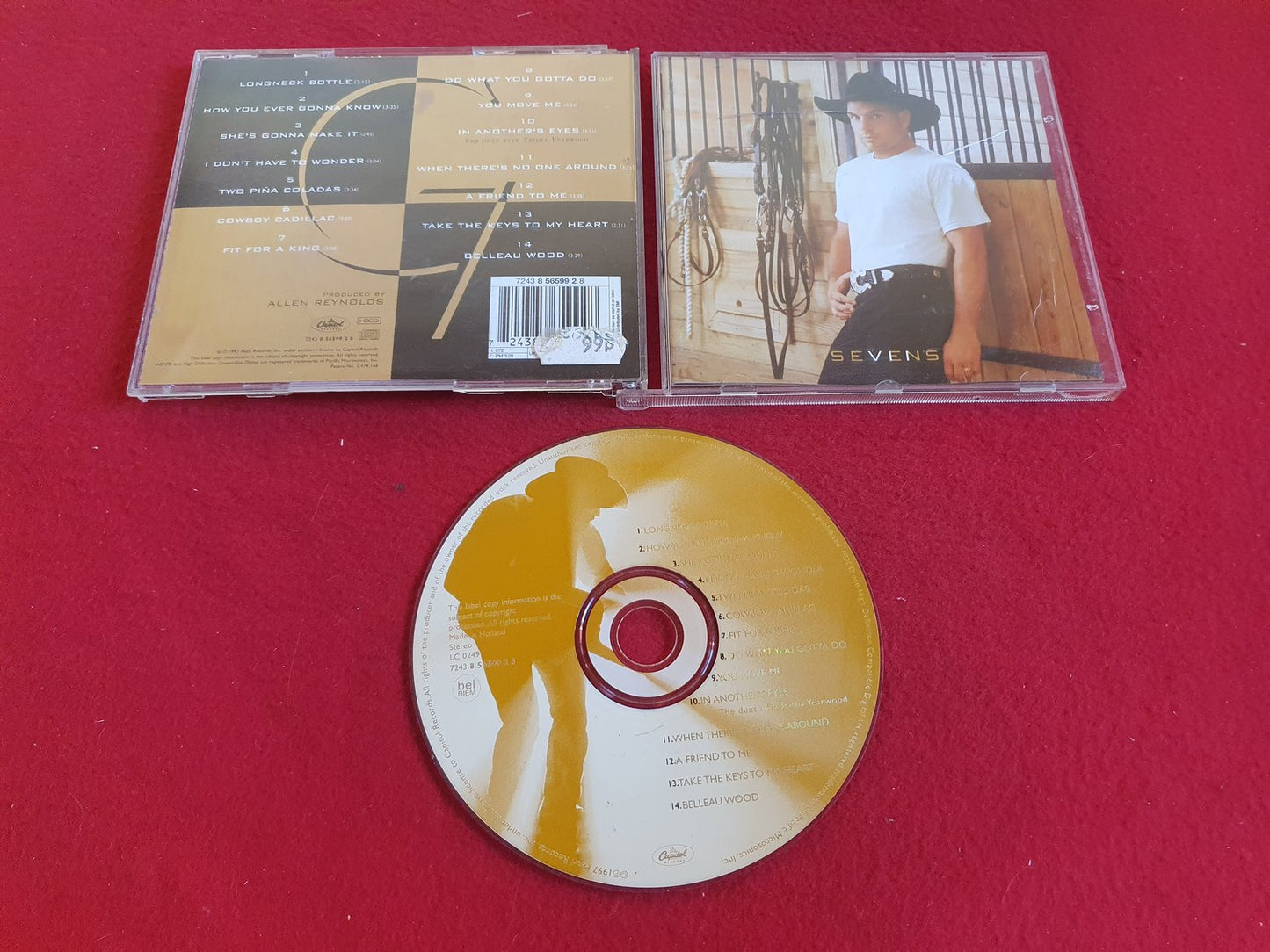 GARTH BROOKS SEVENS till CD