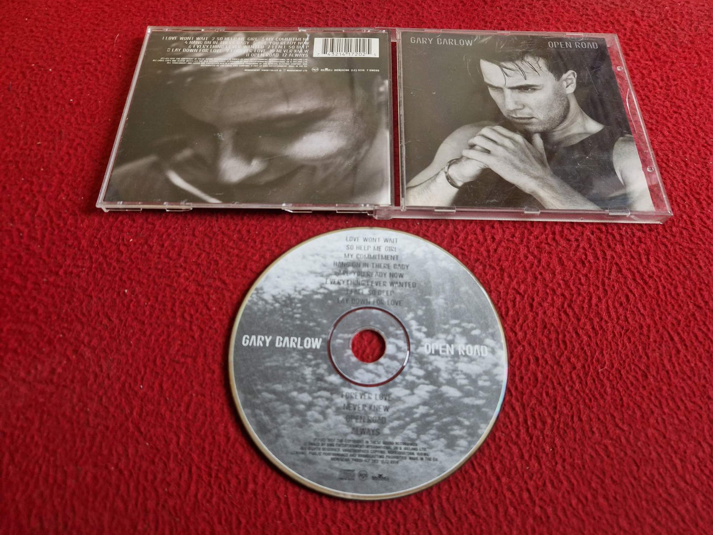 GARY BARLOW OPEN ROAD CD