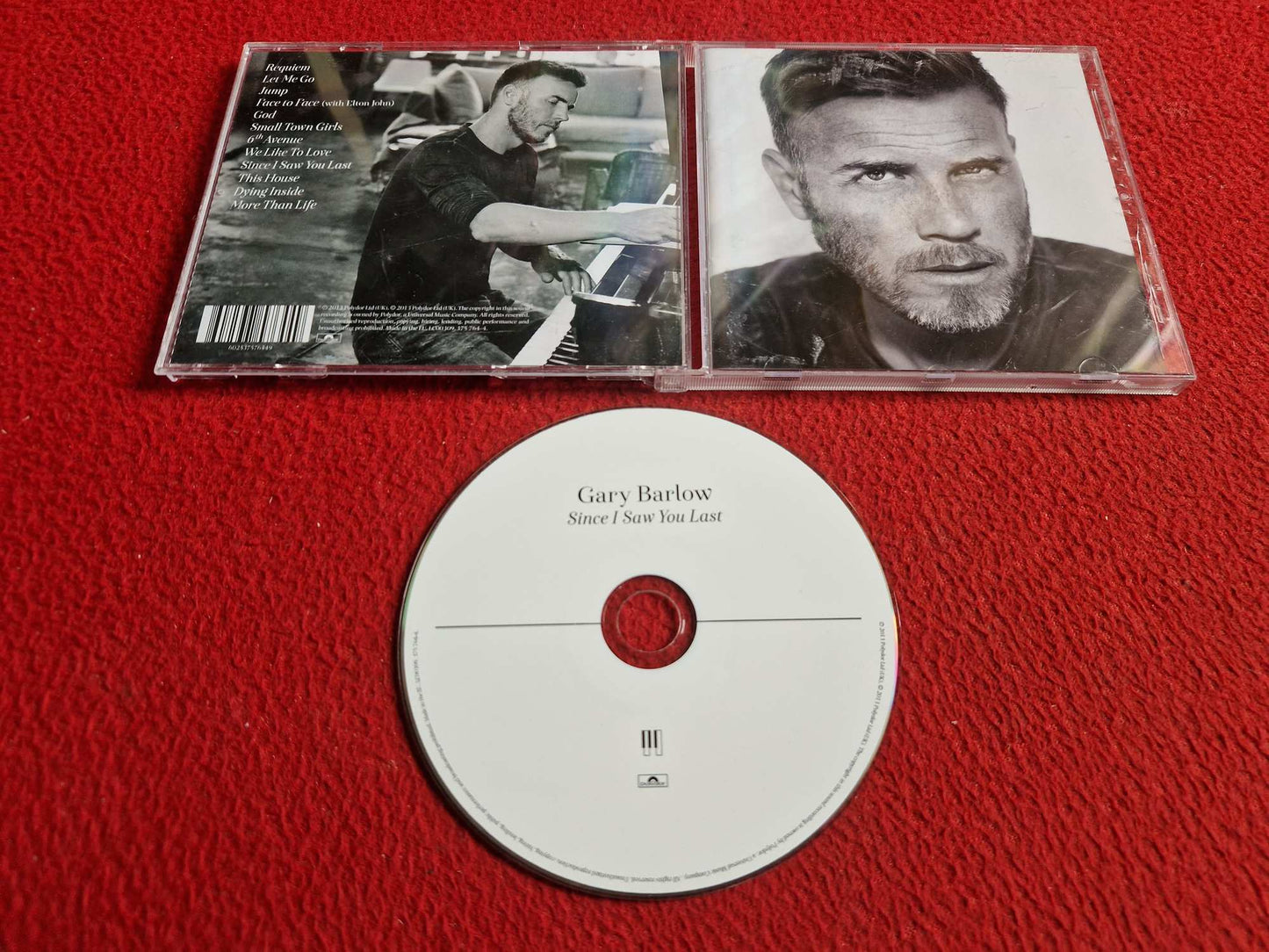 GARY BARLOW SINCE I SAW YOU LAST CD