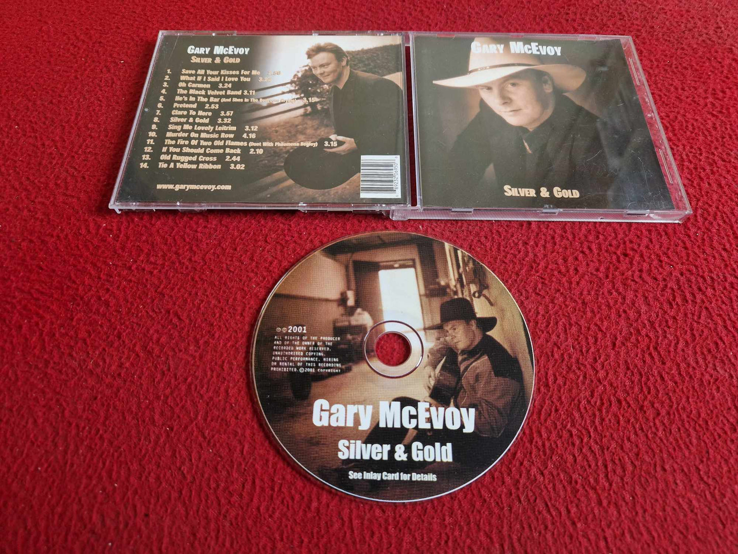 GARY MCEVOY SILVER & GOLD CD