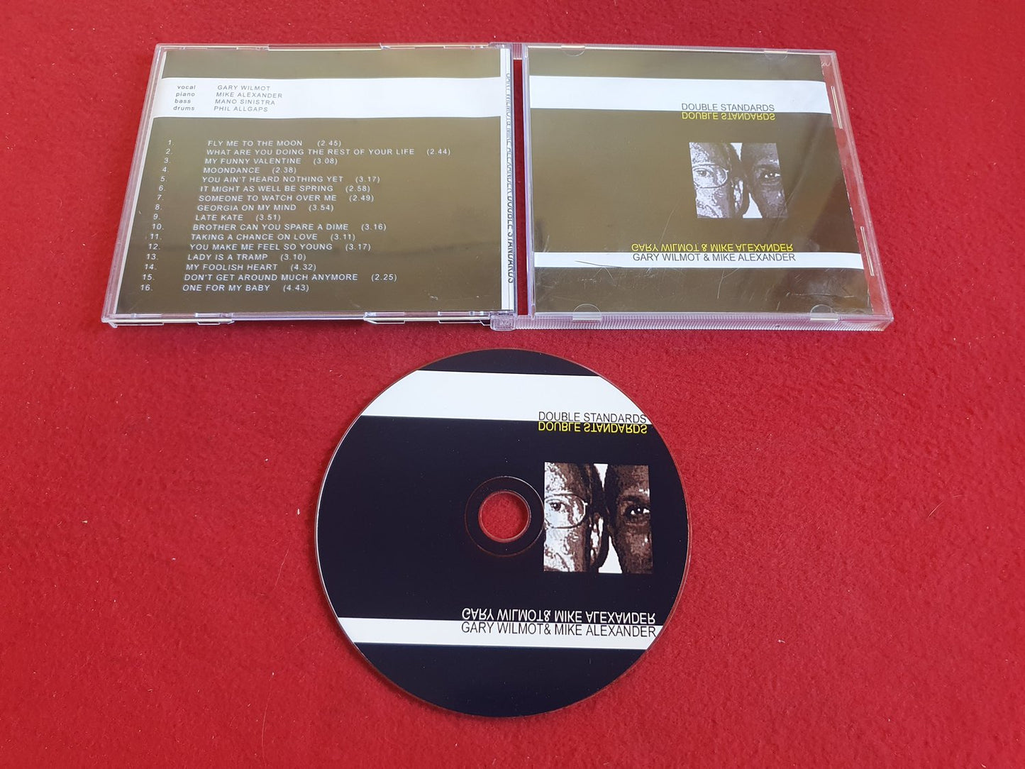 GARY WILMOT & MIKE ALEXANDER DOUBLE STANDARDS till CD