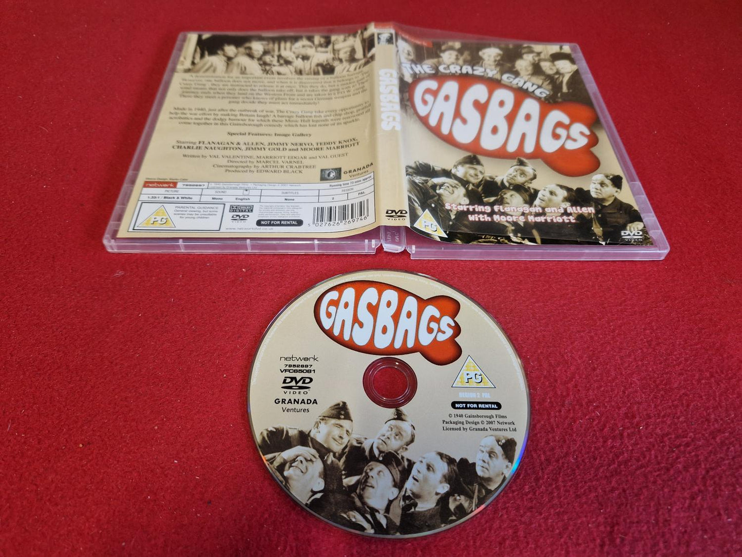 GASBAGS till DVD