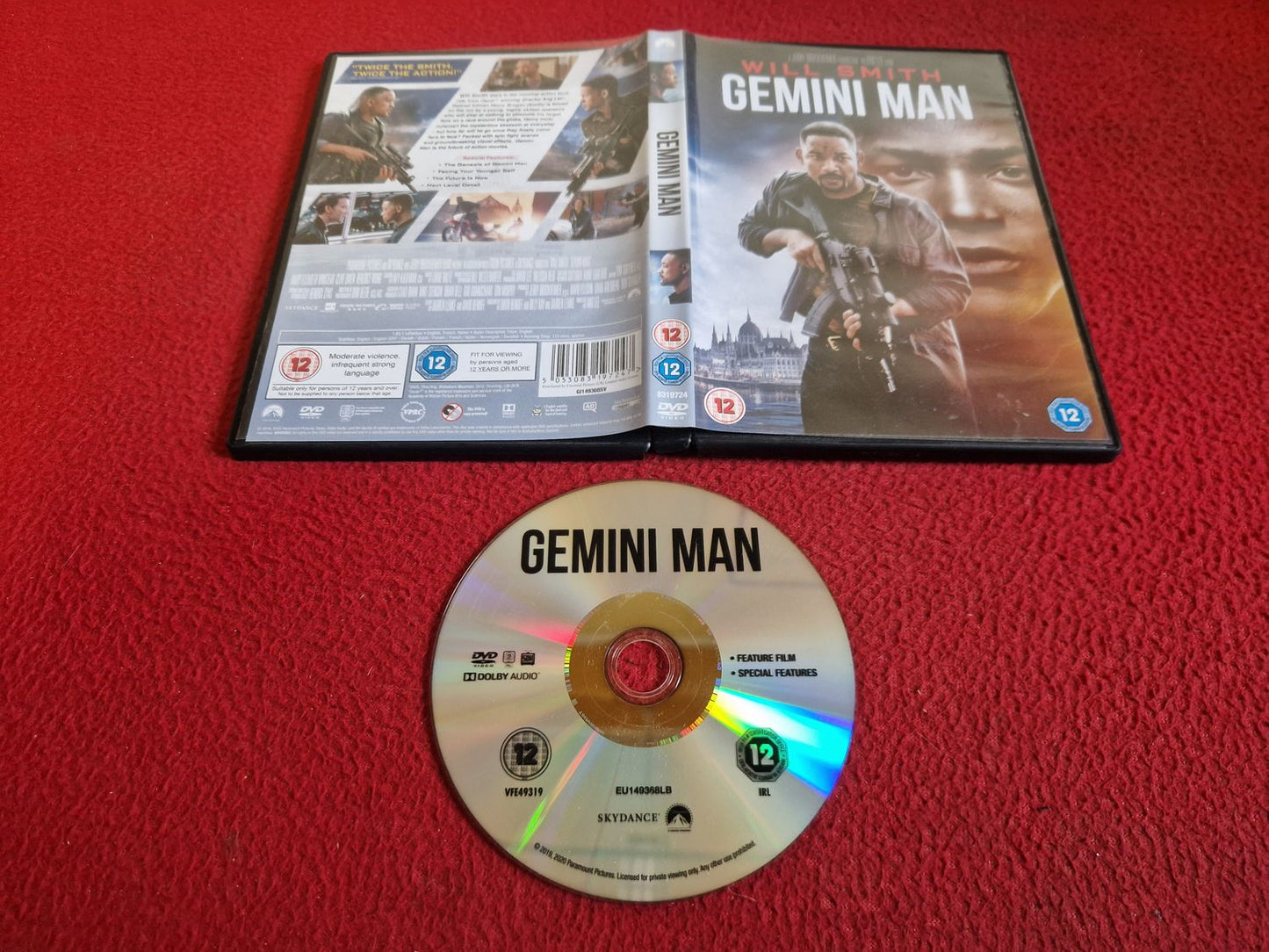 GEMINI MAN DVD