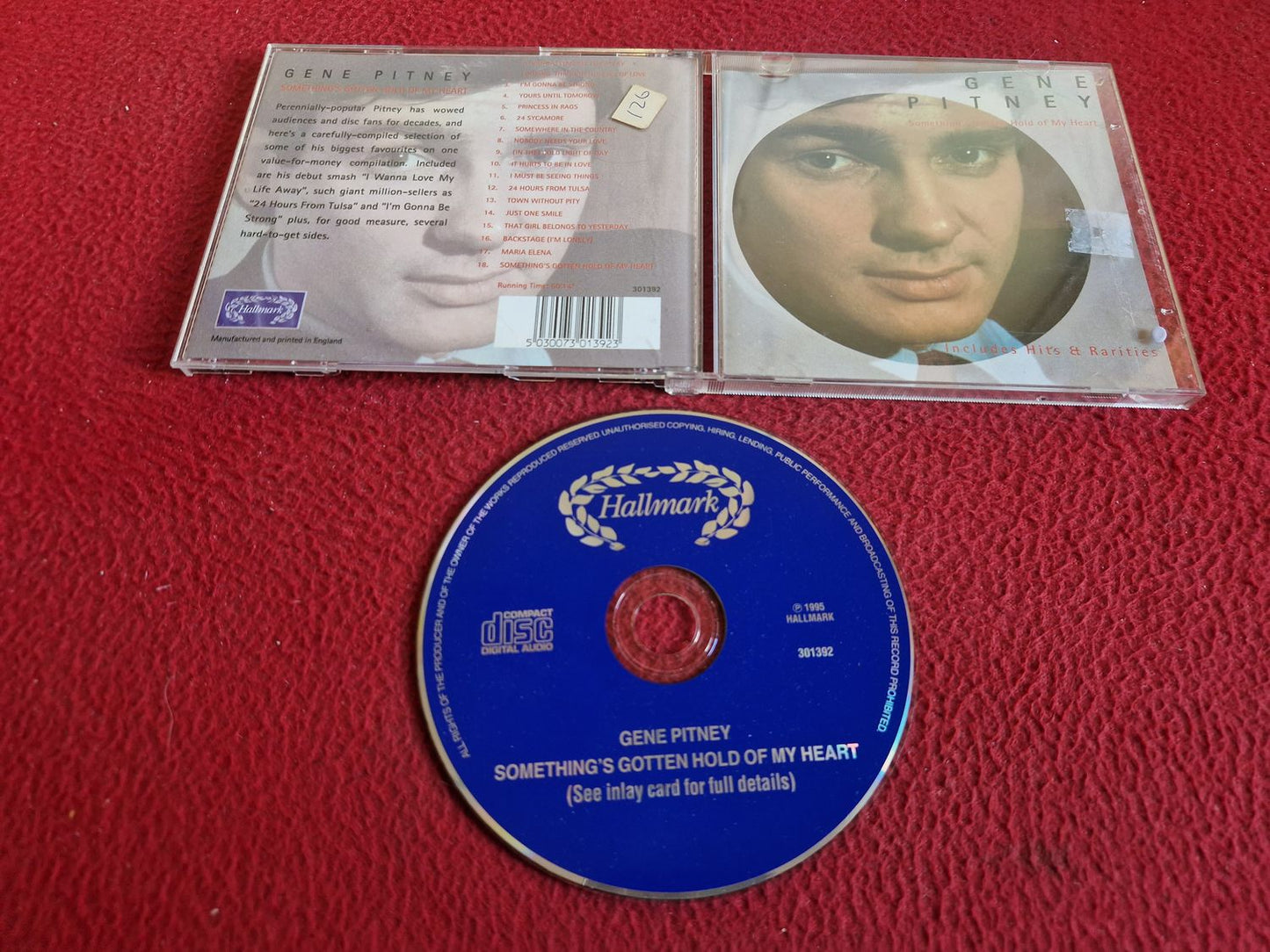 GENE PITNEY SOMETHING'S GOTTEN HOLD OF MY HEART CD